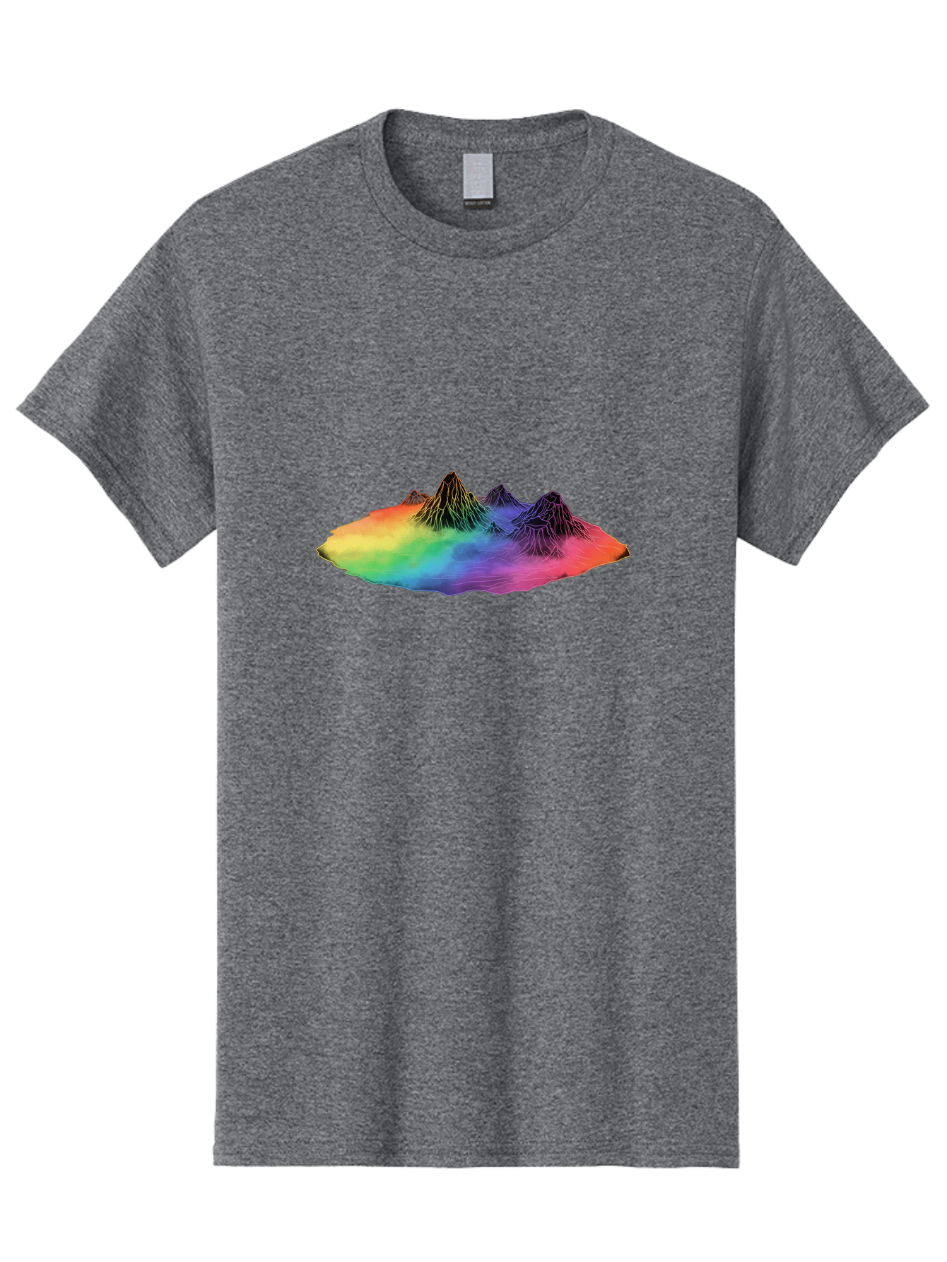 Rainbow-Mountains Men'S Graphic Tee, 100% Cotton, Comfortable Casual Summer Wear, Machine Washable, Vintage Camera, Old Camera, Antique Camera, Black Camera, Classic Photography, Photography Equipment, Nostalgic Device, Film Camera, Camera Art Baj237