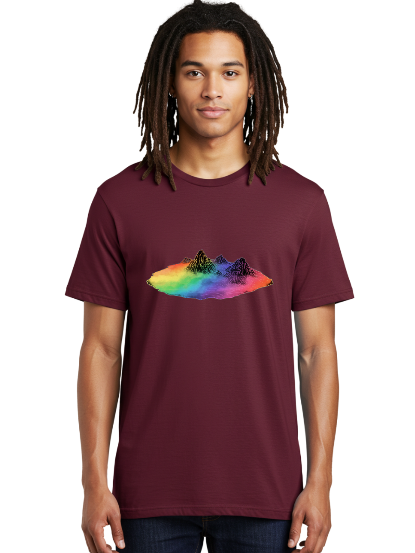 Rainbow-Mountains Men'S Graphic Tee, 100% Cotton, Comfortable Casual Summer Wear, Machine Washable, Vintage Camera, Old Camera, Antique Camera, Black Camera, Classic Photography, Photography Equipment, Nostalgic Device, Film Camera, Camera Art Baj237