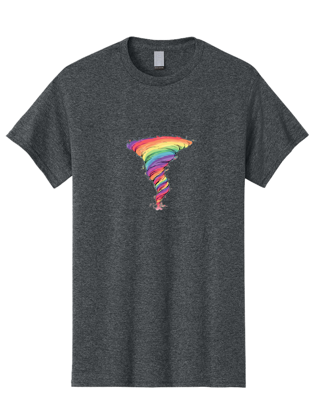 Rainbow-Tornado Men'S Graphic Tee, 100% Cotton, Comfortable Casual Summer Wear, Machine Washable, Vintage Camera, Old Camera, Antique Camera, Black Camera, Classic Photography, Photography Equipment, Nostalgic Device, Film Camera, Camera Art Baj239