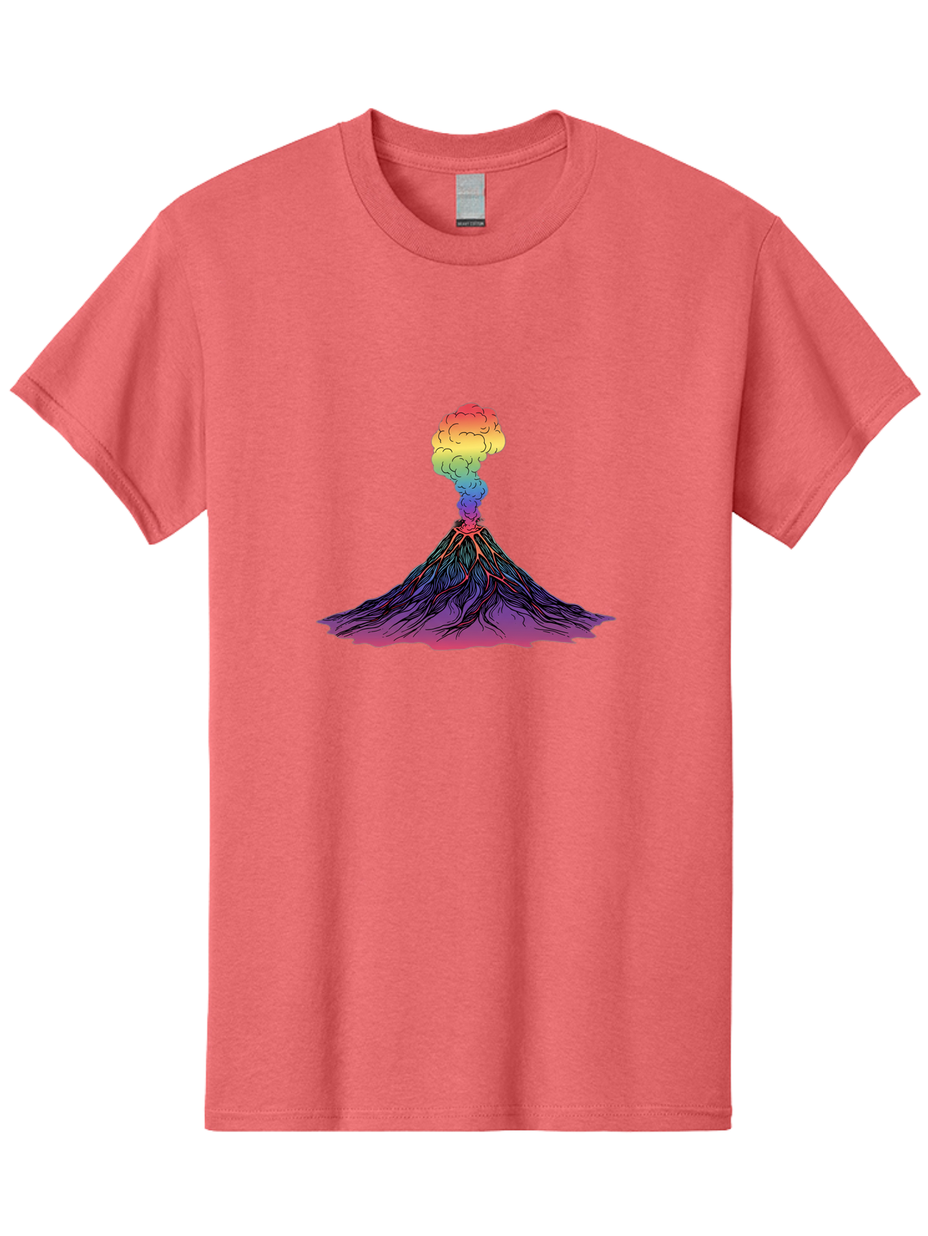 Rainbow-Volcano Men'S Graphic Tee, 100% Cotton, Comfortable Casual Summer Wear, Machine Washable, Vintage Camera, Old Camera, Antique Camera, Black Camera, Classic Photography, Photography Equipment, Nostalgic Device, Film Camera, Camera Art Baj240