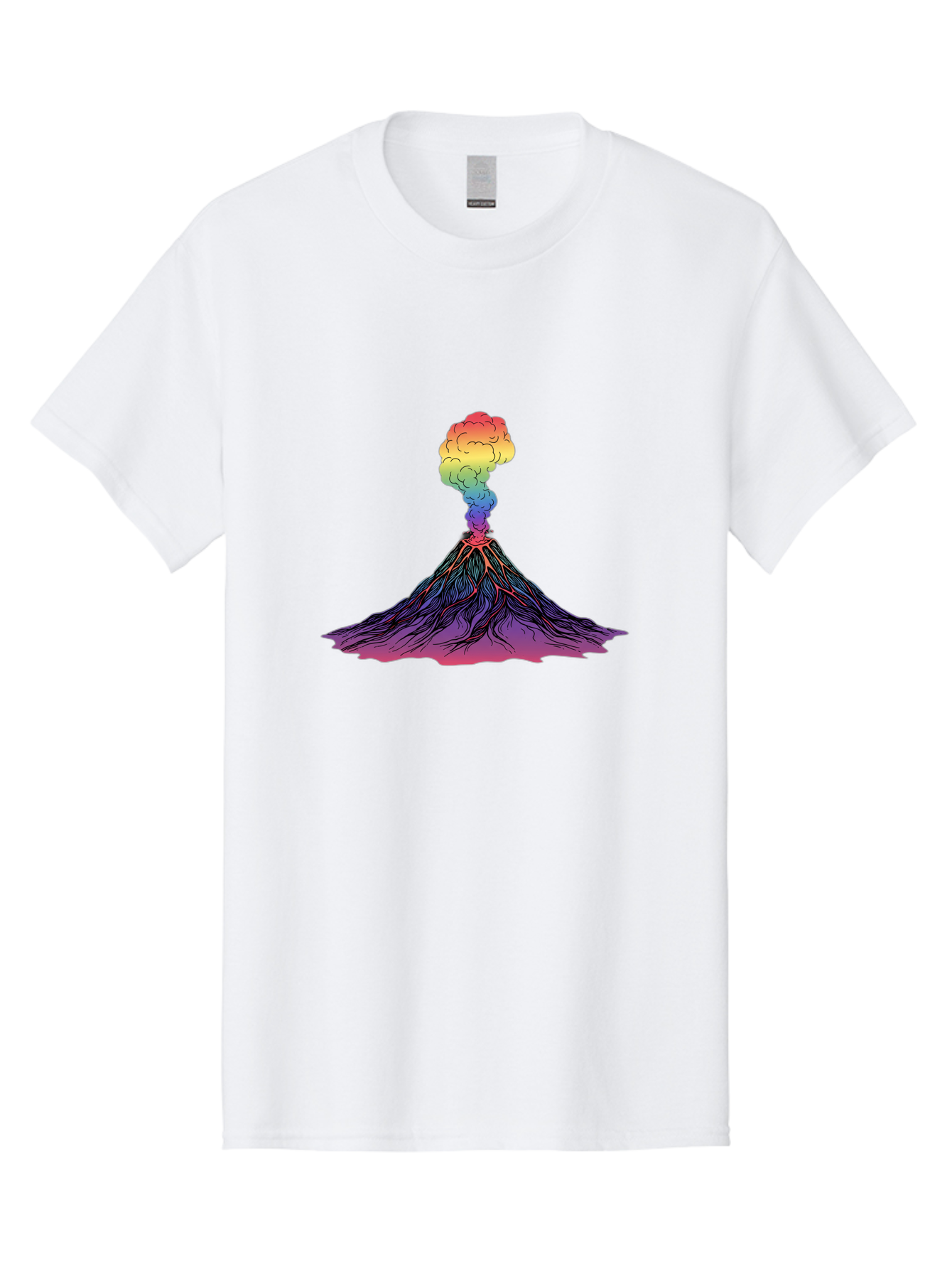 Rainbow-Volcano Men'S Graphic Tee, 100% Cotton, Comfortable Casual Summer Wear, Machine Washable, Vintage Camera, Old Camera, Antique Camera, Black Camera, Classic Photography, Photography Equipment, Nostalgic Device, Film Camera, Camera Art Baj240