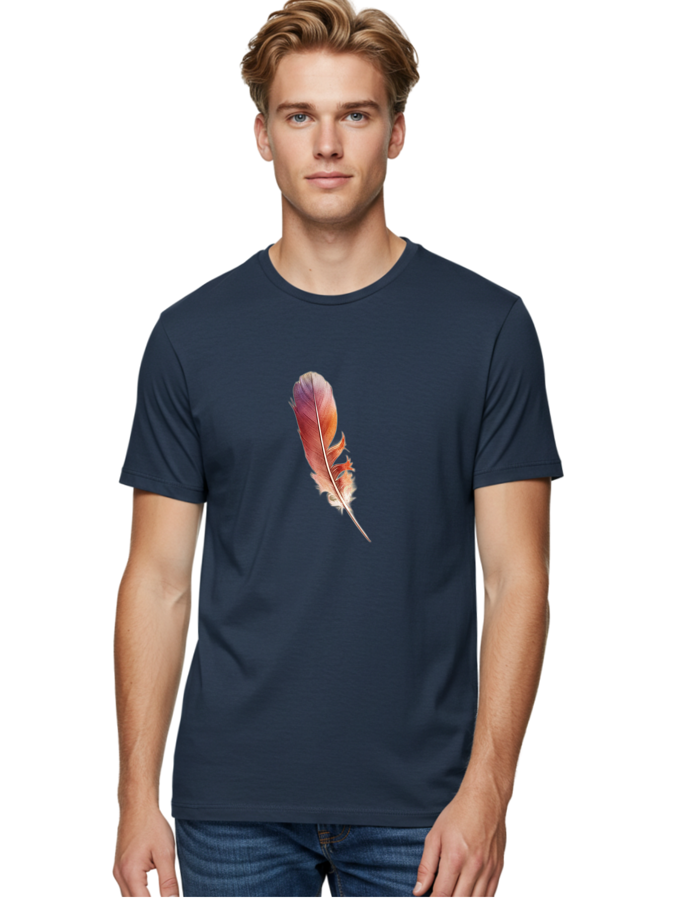Red-Feather Men'S Graphic Tee, 100% Cotton, Comfortable Casual Summer Wear, Machine Washable, Vintage Camera, Old Camera, Antique Camera, Black Camera, Classic Photography, Photography Equipment, Nostalgic Device, Film Camera, Camera Art Baj242
