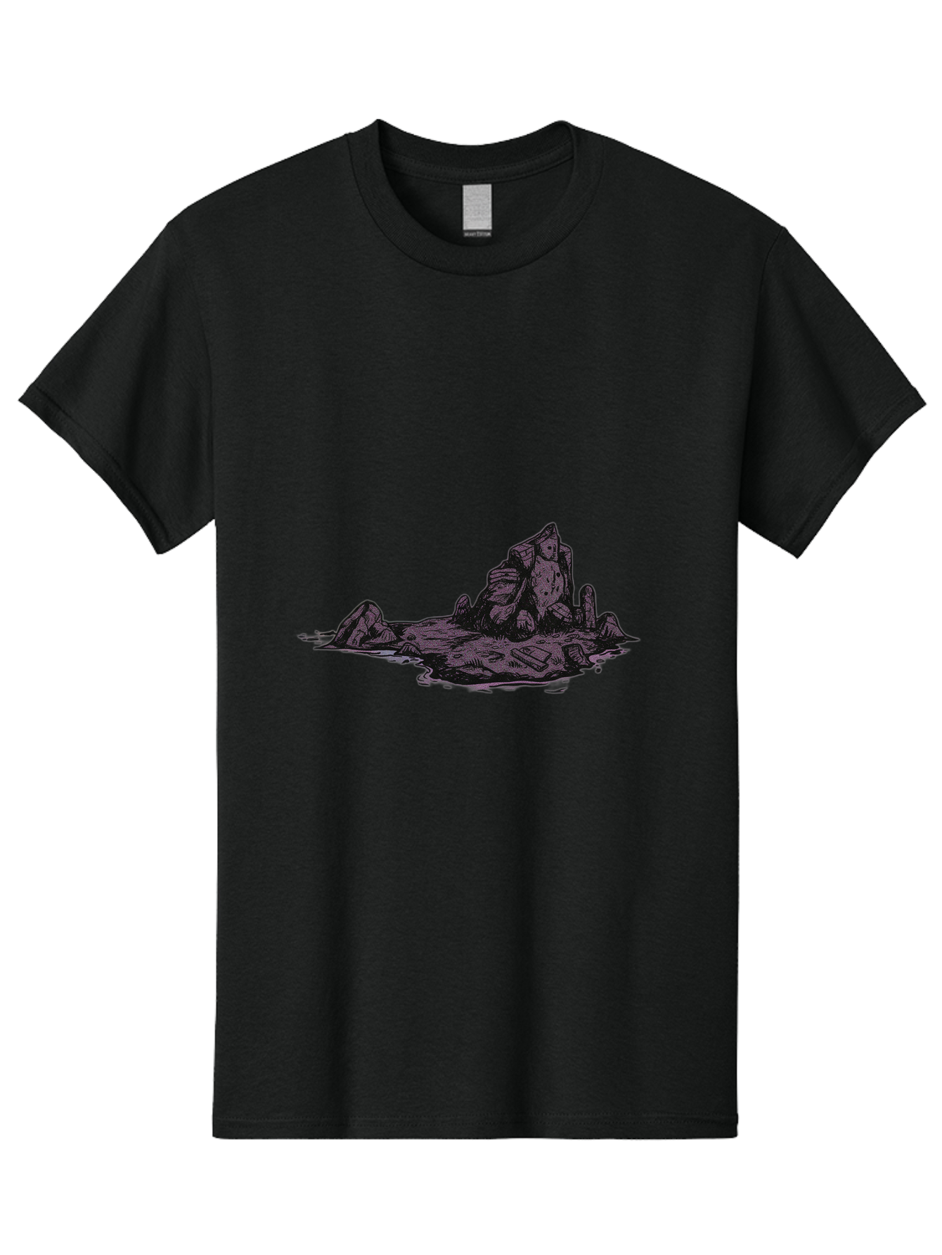 Rock-Formation Men'S Graphic Tee, 100% Cotton, Comfortable Casual Summer Wear, Machine Washable, Vintage Camera, Old Camera, Antique Camera, Black Camera, Classic Photography, Photography Equipment, Nostalgic Device, Film Camera, Camera Art Baj243