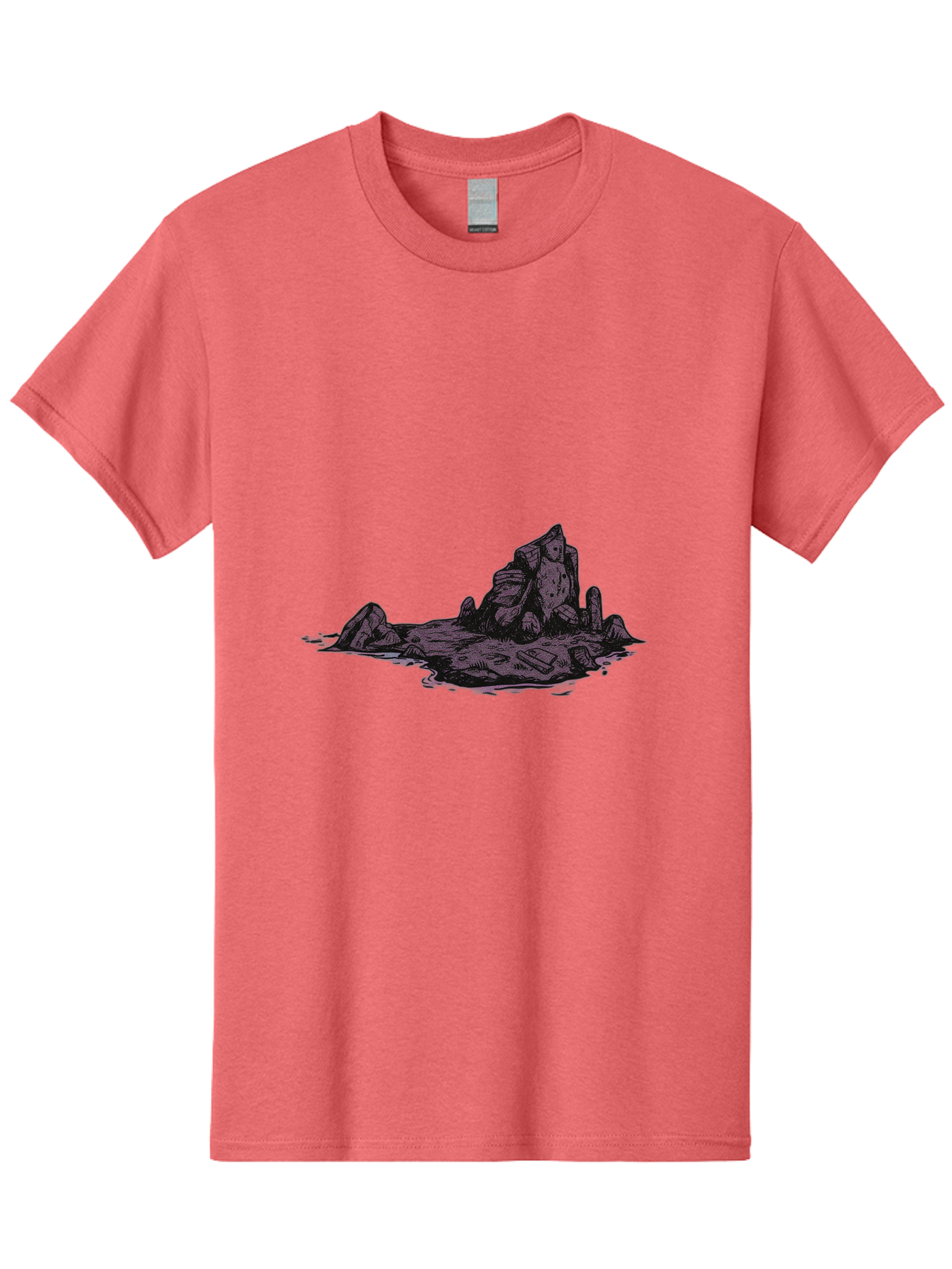Rock-Formation Men'S Graphic Tee, 100% Cotton, Comfortable Casual Summer Wear, Machine Washable, Vintage Camera, Old Camera, Antique Camera, Black Camera, Classic Photography, Photography Equipment, Nostalgic Device, Film Camera, Camera Art Baj243