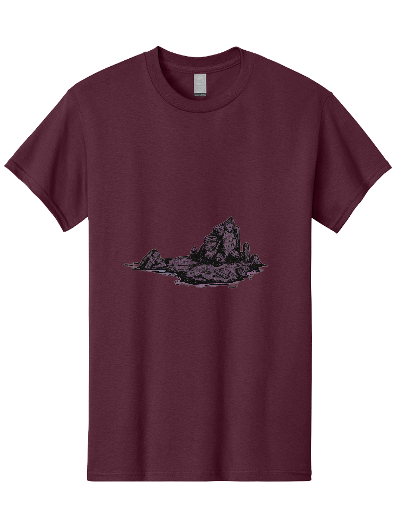 Rock-Formation Men'S Graphic Tee, 100% Cotton, Comfortable Casual Summer Wear, Machine Washable, Vintage Camera, Old Camera, Antique Camera, Black Camera, Classic Photography, Photography Equipment, Nostalgic Device, Film Camera, Camera Art Baj243