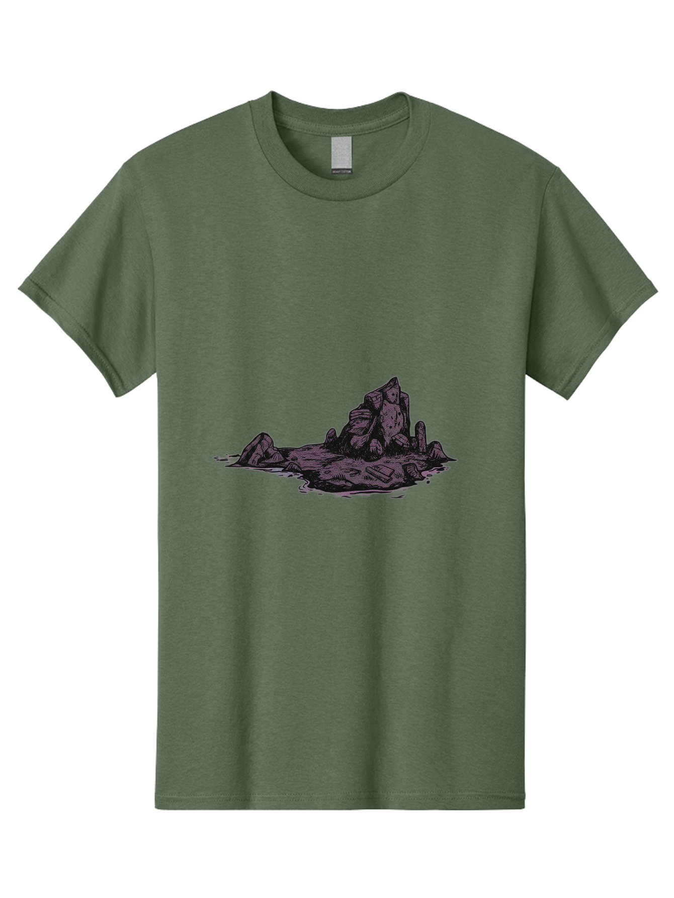 Rock-Formation Men'S Graphic Tee, 100% Cotton, Comfortable Casual Summer Wear, Machine Washable, Vintage Camera, Old Camera, Antique Camera, Black Camera, Classic Photography, Photography Equipment, Nostalgic Device, Film Camera, Camera Art Baj243