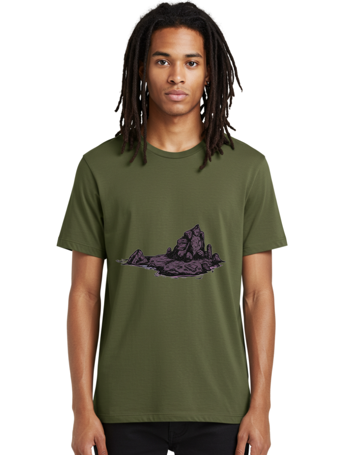 Rock-Formation Men'S Graphic Tee, 100% Cotton, Comfortable Casual Summer Wear, Machine Washable, Vintage Camera, Old Camera, Antique Camera, Black Camera, Classic Photography, Photography Equipment, Nostalgic Device, Film Camera, Camera Art Baj243
