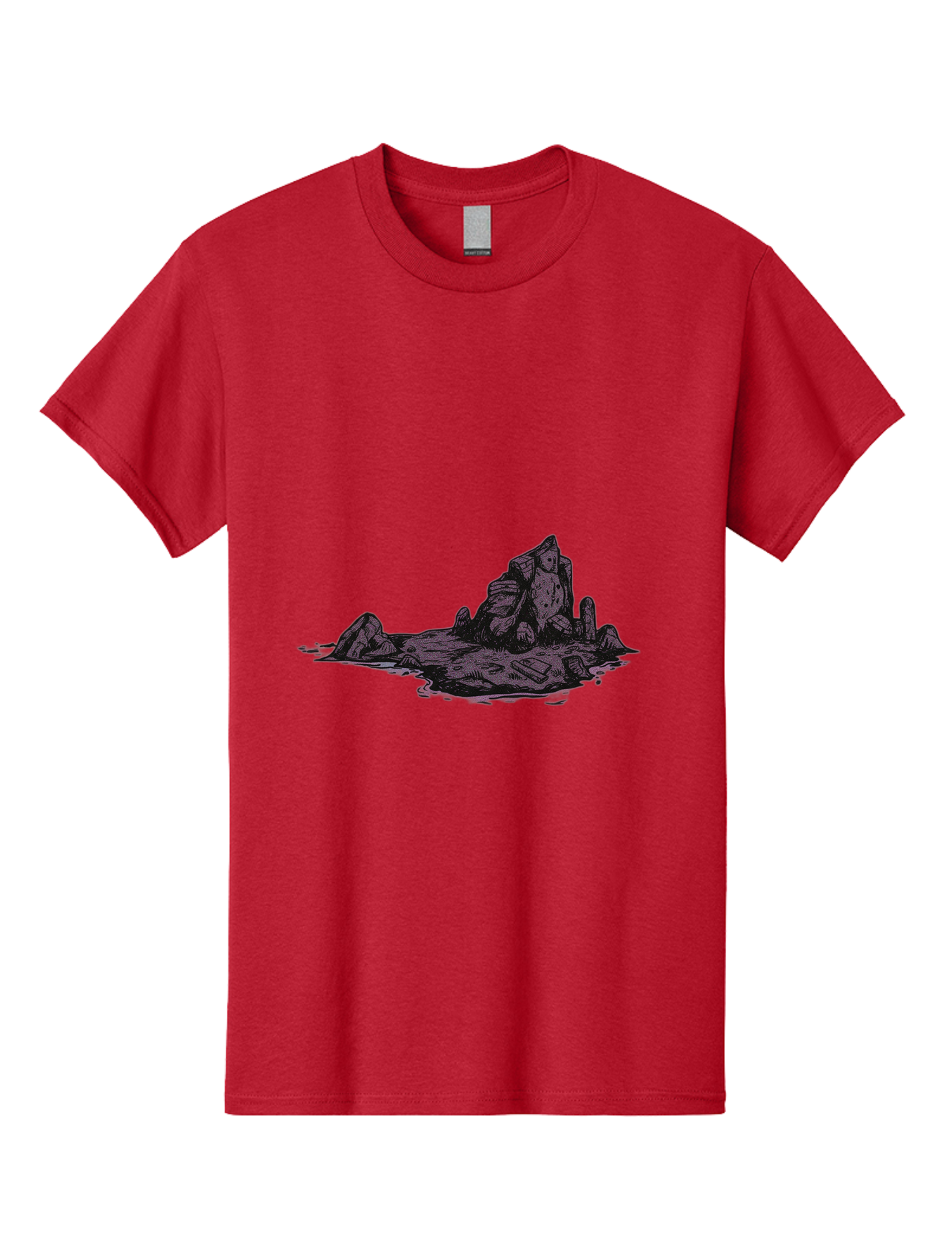 Rock-Formation Men'S Graphic Tee, 100% Cotton, Comfortable Casual Summer Wear, Machine Washable, Vintage Camera, Old Camera, Antique Camera, Black Camera, Classic Photography, Photography Equipment, Nostalgic Device, Film Camera, Camera Art Baj243