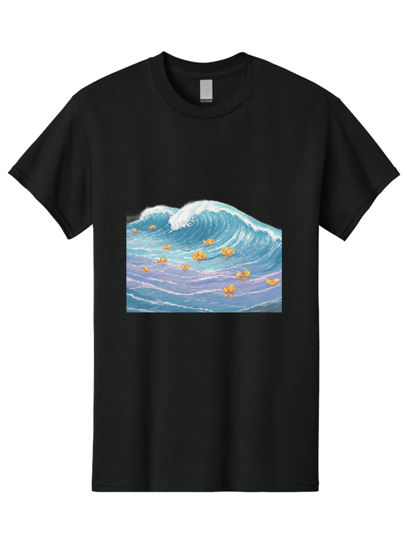 Rubber-Ducks-In-Wave Men'S Graphic Tee, 100% Cotton, Comfortable Casual Summer Wear, Machine Washable, Vintage Camera, Old Camera, Antique Camera, Black Camera, Classic Photography, Photography Equipment, Nostalgic Device, Film Camera, Baj245
