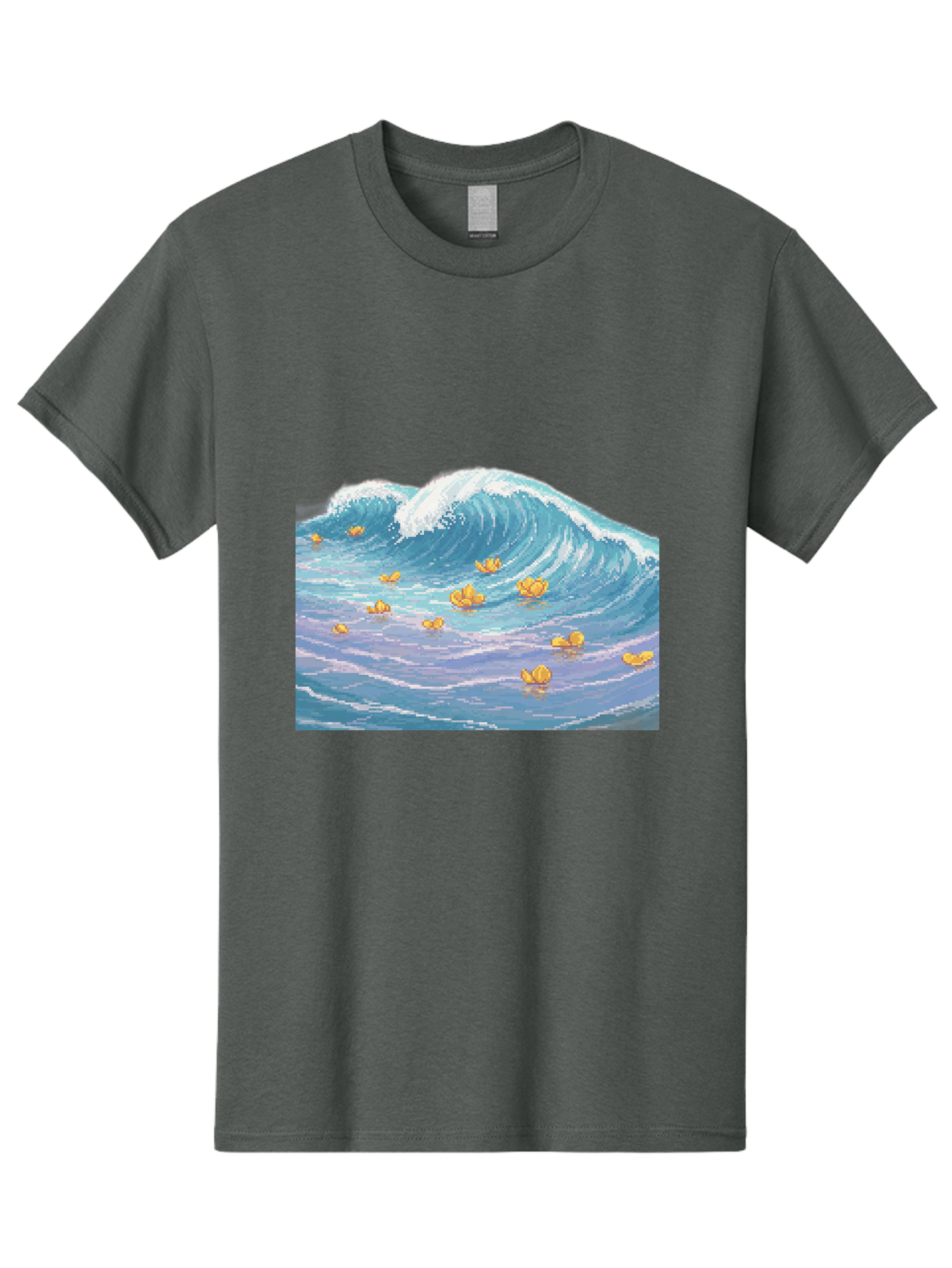 Rubber-Ducks-In-Wave Men'S Graphic Tee, 100% Cotton, Comfortable Casual Summer Wear, Machine Washable, Vintage Camera, Old Camera, Antique Camera, Black Camera, Classic Photography, Photography Equipment, Nostalgic Device, Film Camera, Baj245