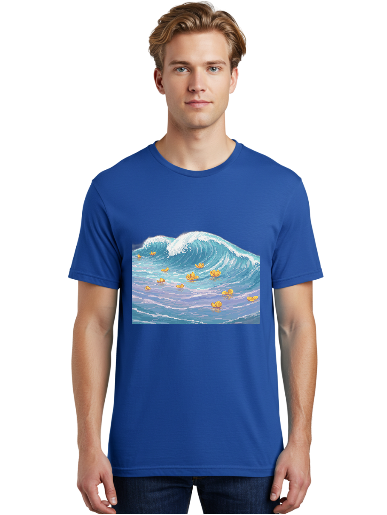 Rubber-Ducks-In-Wave Men'S Graphic Tee, 100% Cotton, Comfortable Casual Summer Wear, Machine Washable, Vintage Camera, Old Camera, Antique Camera, Black Camera, Classic Photography, Photography Equipment, Nostalgic Device, Film Camera, Baj245