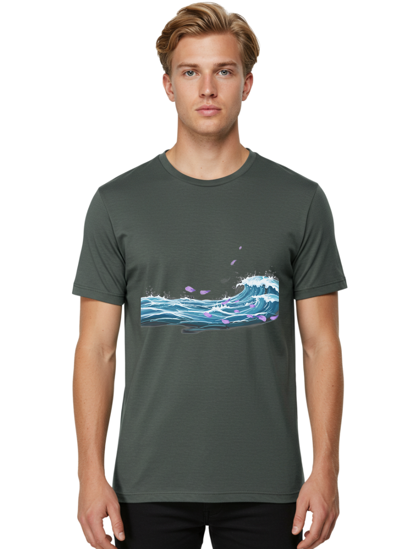 Sakura-Wave Men'S Graphic Tee, 100% Cotton, Comfortable Casual Summer Wear, Machine Washable, Vintage Camera, Old Camera, Antique Camera, Black Camera, Classic Photography, Photography Equipment, Nostalgic Device, Film Camera, Camera Art Baj246