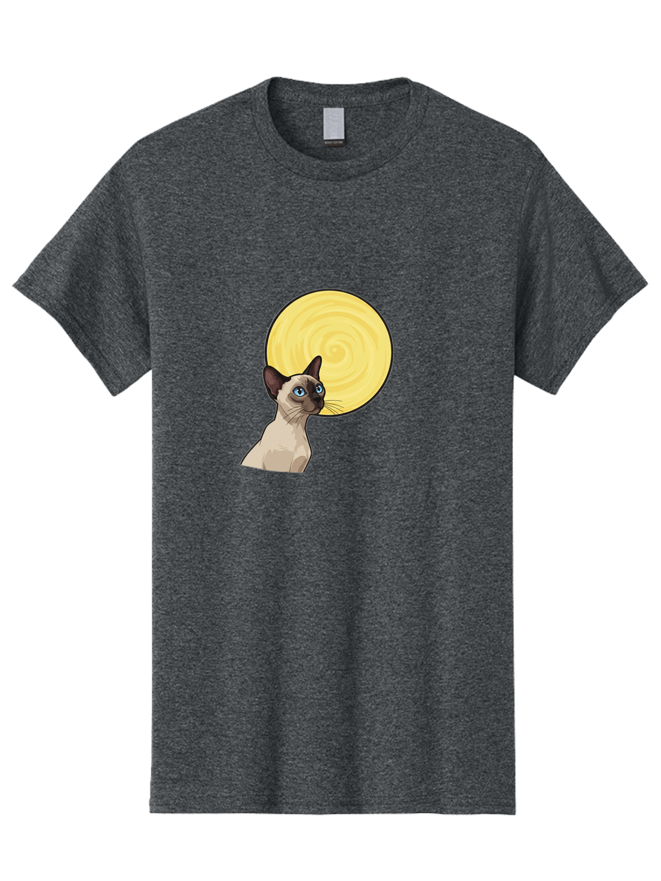 Siamese-Cat Men'S Graphic Tee, 100% Cotton, Comfortable Casual Summer Wear, Machine Washable, Vintage Camera, Old Camera, Antique Camera, Black Camera, Classic Photography, Photography Equipment, Nostalgic Device, Film Camera, Camera Art Baj247