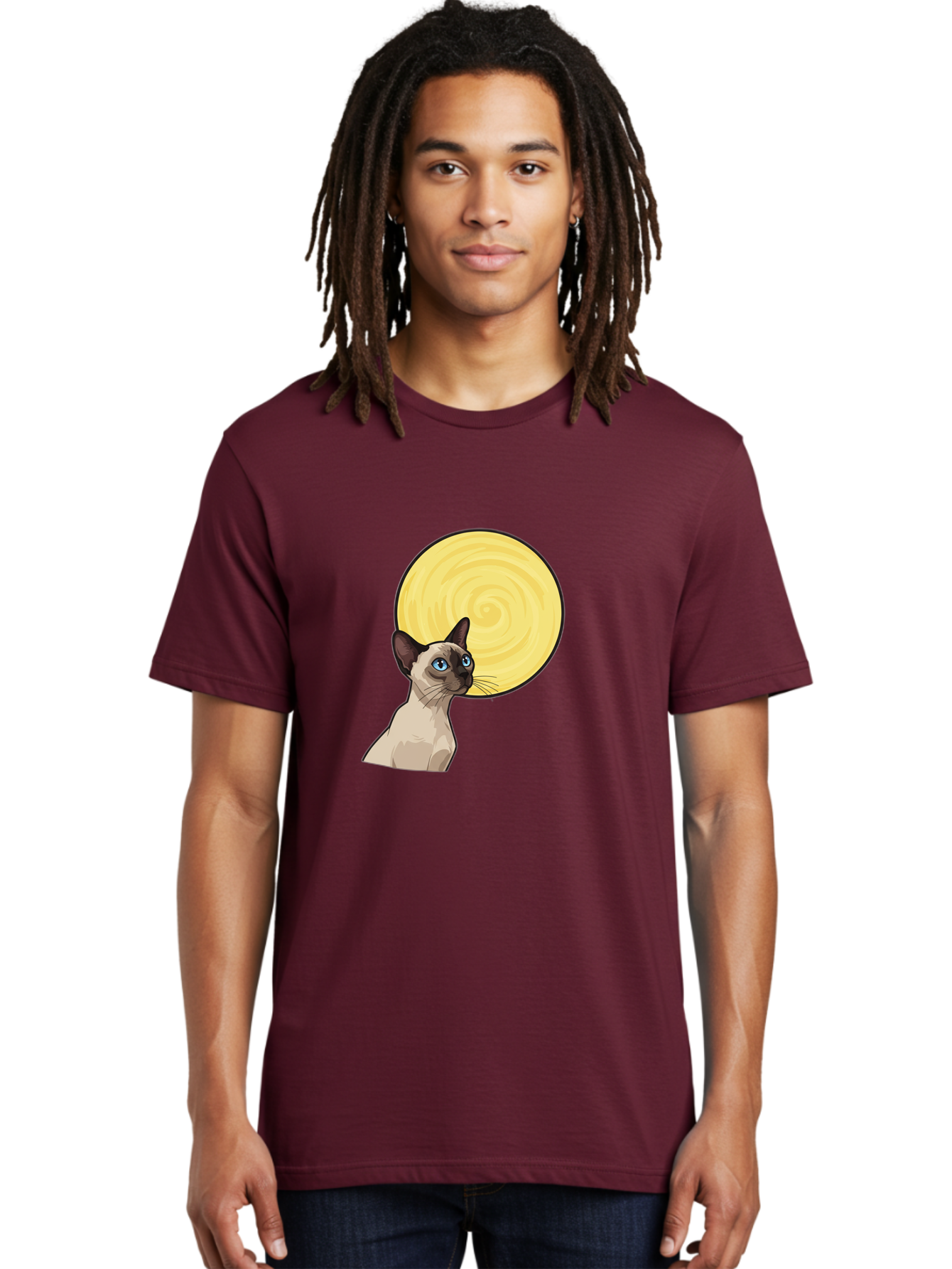 Siamese-Cat Men'S Graphic Tee, 100% Cotton, Comfortable Casual Summer Wear, Machine Washable, Vintage Camera, Old Camera, Antique Camera, Black Camera, Classic Photography, Photography Equipment, Nostalgic Device, Film Camera, Camera Art Baj247