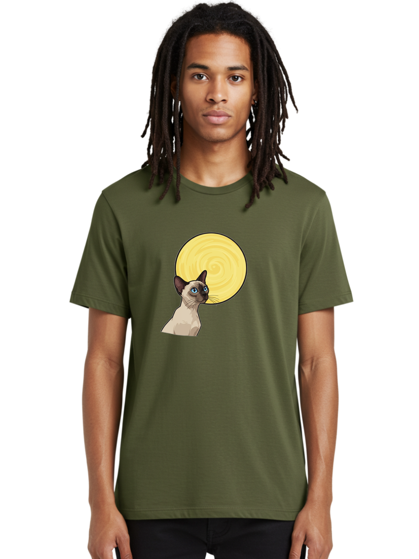 Siamese-Cat Men'S Graphic Tee, 100% Cotton, Comfortable Casual Summer Wear, Machine Washable, Vintage Camera, Old Camera, Antique Camera, Black Camera, Classic Photography, Photography Equipment, Nostalgic Device, Film Camera, Camera Art Baj247