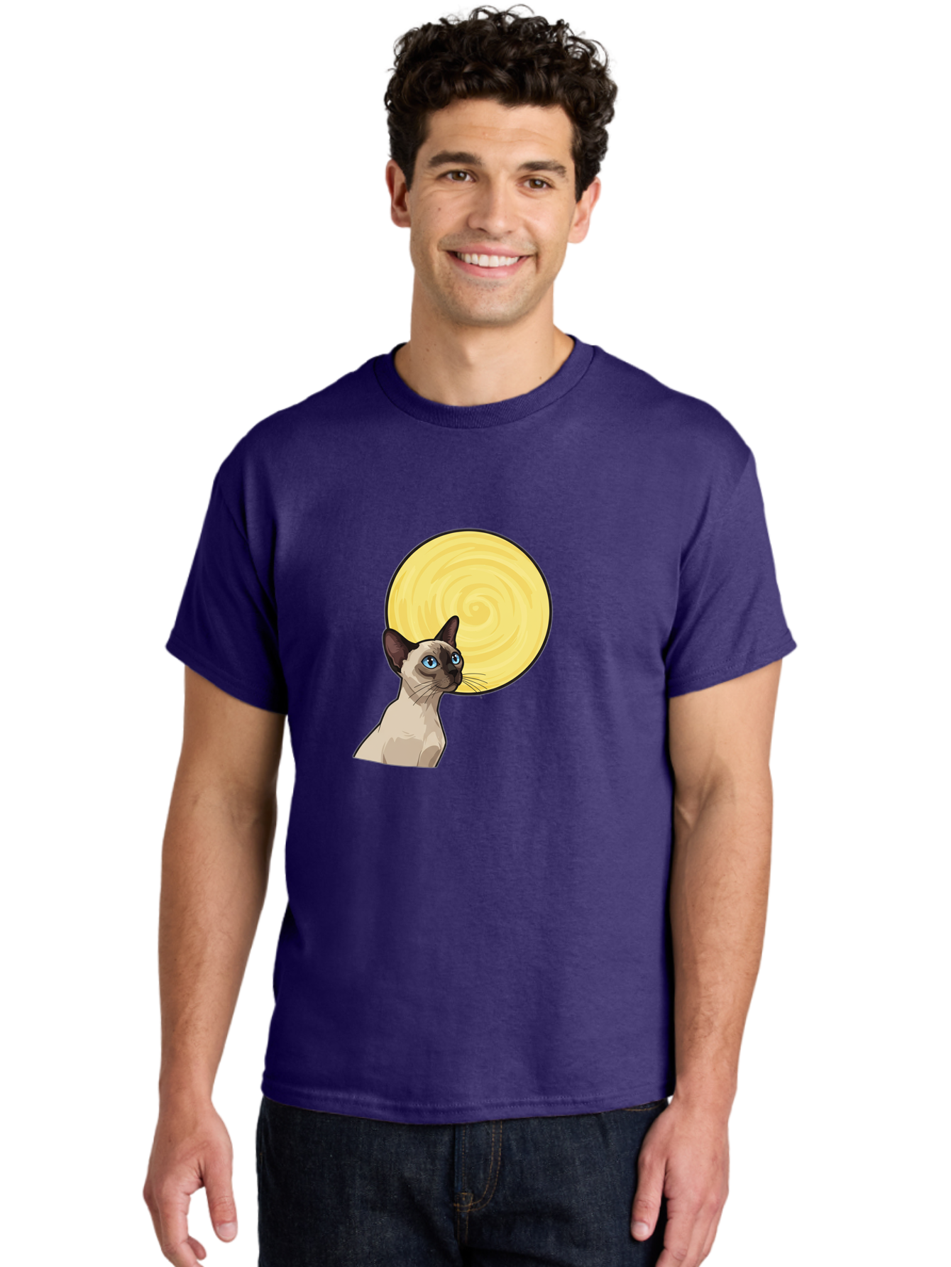Siamese-Cat Men'S Graphic Tee, 100% Cotton, Comfortable Casual Summer Wear, Machine Washable, Vintage Camera, Old Camera, Antique Camera, Black Camera, Classic Photography, Photography Equipment, Nostalgic Device, Film Camera, Camera Art Baj247