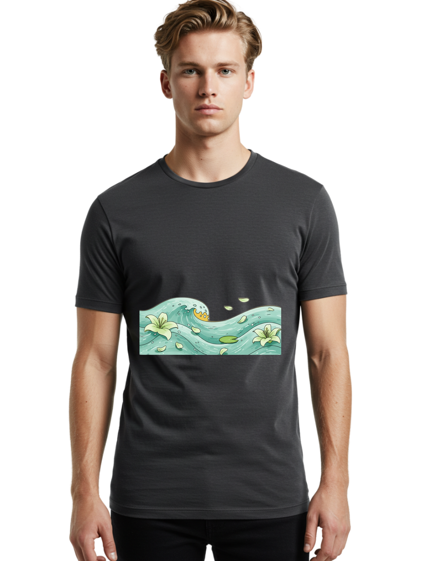 Smiley-Face-Surfing Men'S Graphic Tee, 100% Cotton, Comfortable Casual Summer Wear, Machine Washable, Vintage Camera, Old Camera, Antique Camera, Black Camera, Classic Photography, Photography Equipment, Nostalgic Device, Film Camera, Baj254