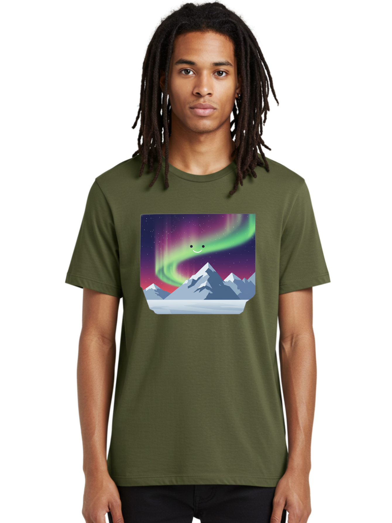 Smiling-Aurora-Borealis Men'S Graphic Tee, 100% Cotton, Comfortable Casual Summer Wear, Machine Washable, Vintage Camera, Old Camera, Antique Camera, Black Camera, Classic Photography, Photography Equipment, Nostalgic Device, Film Camera, Baj255