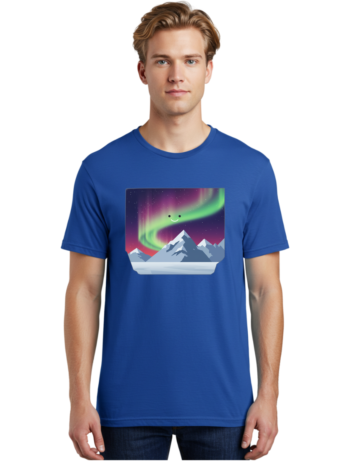 Smiling-Aurora-Borealis Men'S Graphic Tee, 100% Cotton, Comfortable Casual Summer Wear, Machine Washable, Vintage Camera, Old Camera, Antique Camera, Black Camera, Classic Photography, Photography Equipment, Nostalgic Device, Film Camera, Baj255