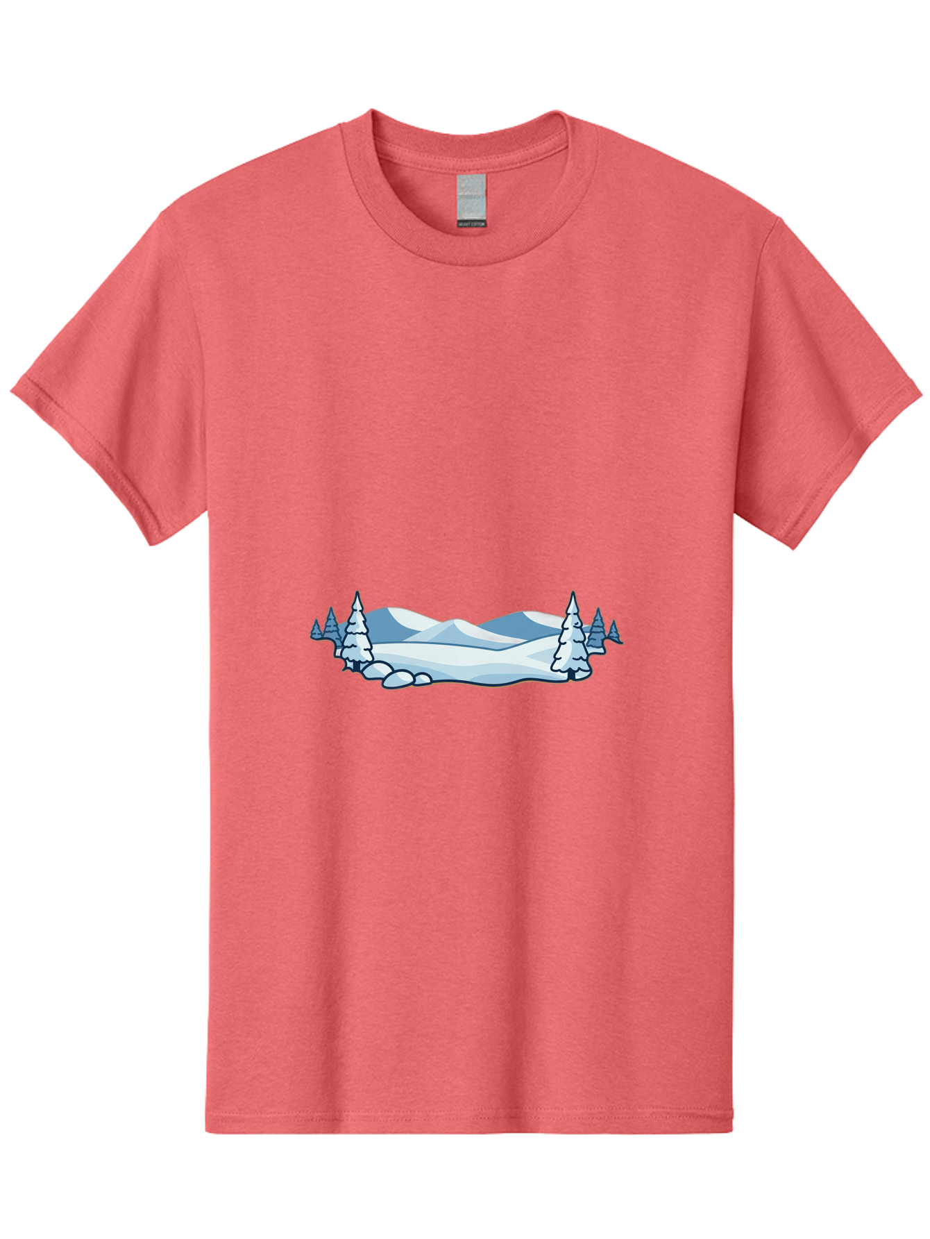 Snowy-Landscape Men'S Graphic Tee, 100% Cotton, Comfortable Casual Summer Wear, Machine Washable, Vintage Camera, Old Camera, Antique Camera, Black Camera, Classic Photography, Photography Equipment, Nostalgic Device, Film Camera, Camera Art Baj259