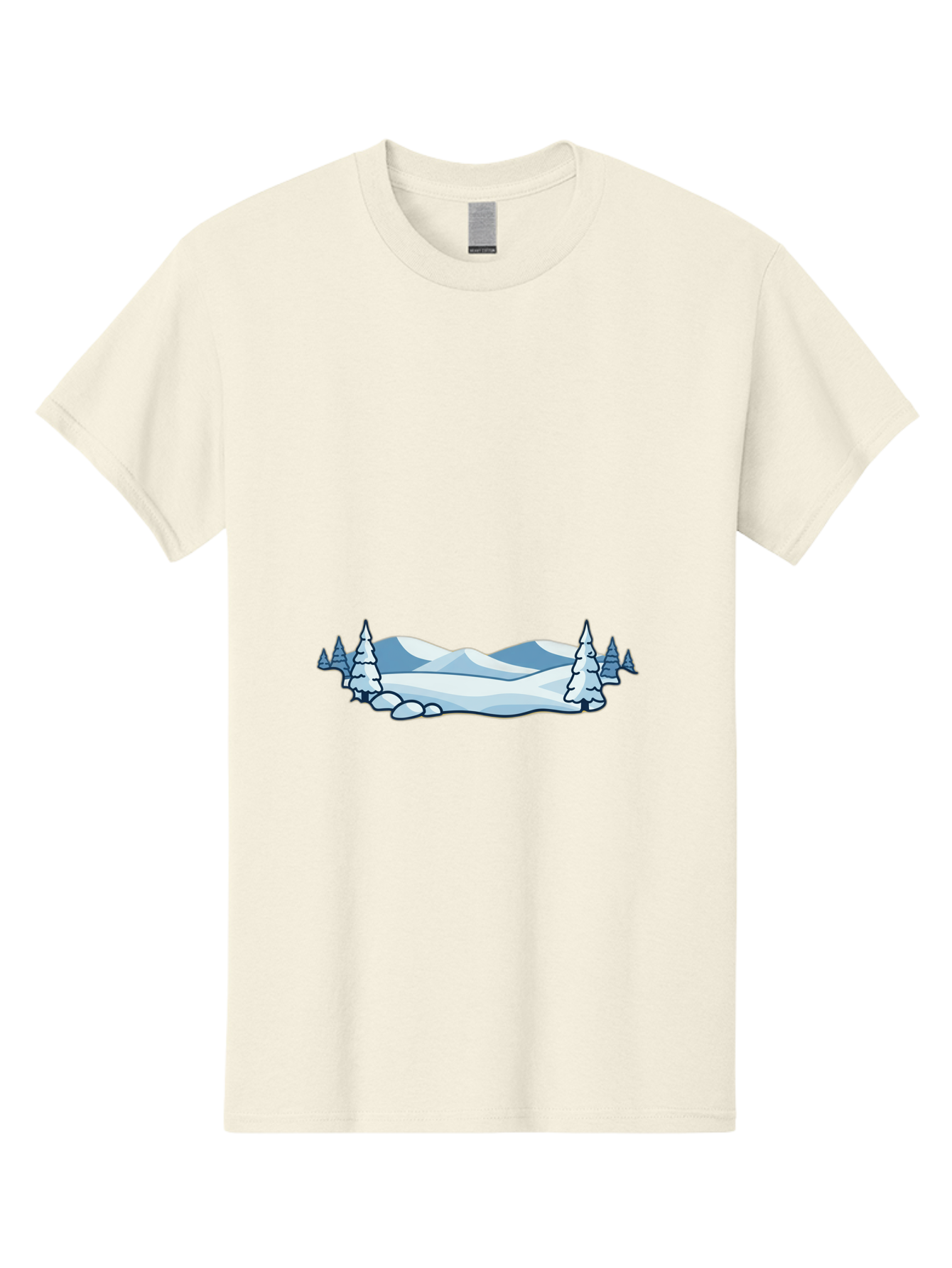 Snowy-Landscape Men'S Graphic Tee, 100% Cotton, Comfortable Casual Summer Wear, Machine Washable, Vintage Camera, Old Camera, Antique Camera, Black Camera, Classic Photography, Photography Equipment, Nostalgic Device, Film Camera, Camera Art Baj259