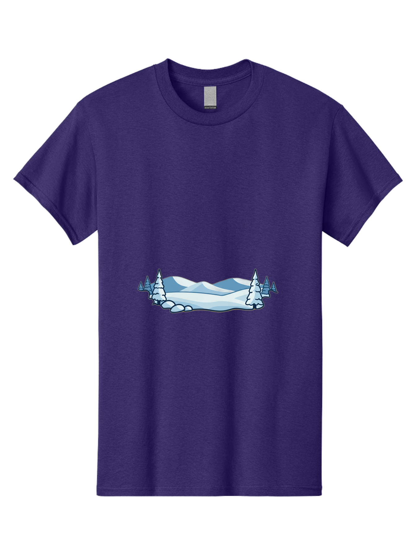 Snowy-Landscape Men'S Graphic Tee, 100% Cotton, Comfortable Casual Summer Wear, Machine Washable, Vintage Camera, Old Camera, Antique Camera, Black Camera, Classic Photography, Photography Equipment, Nostalgic Device, Film Camera, Camera Art Baj259