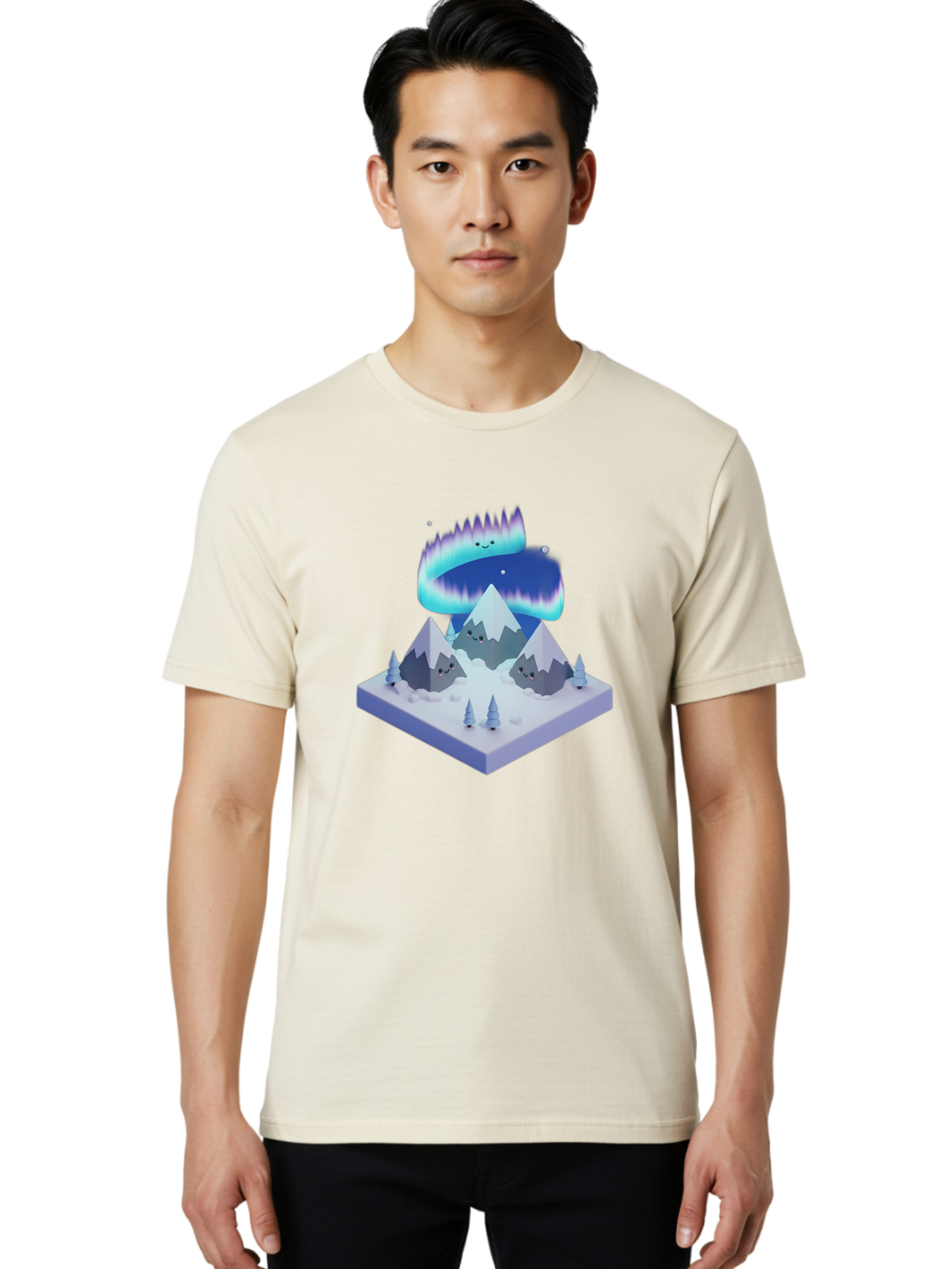 Snowy-Mountains Men'S Graphic Tee, 100% Cotton, Comfortable Casual Summer Wear, Machine Washable, Vintage Camera, Old Camera, Antique Camera, Black Camera, Classic Photography, Photography Equipment, Nostalgic Device, Film Camera, Camera Art Baj260