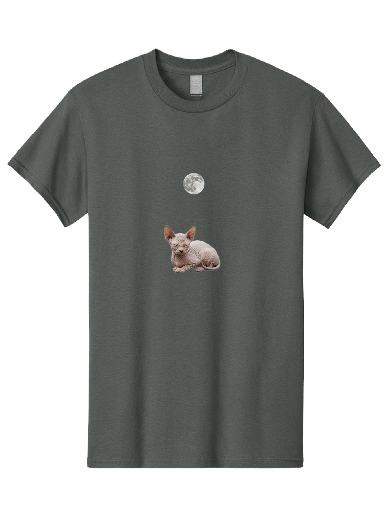 Sphynx-Cat-And-Moon Men'S Graphic Tee, 100% Cotton, Comfortable Casual Summer Wear, Machine Washable, Vintage Camera, Old Camera, Antique Camera, Black Camera, Classic Photography, Photography Equipment, Nostalgic Device, Film Camera, Baj261