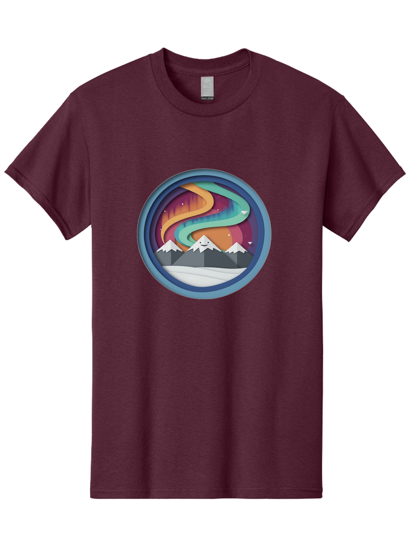 Stylized-Mountain-Landscape Men'S Graphic Tee, 100% Cotton, Comfortable Casual Summer Wear, Machine Washable, Vintage Camera, Old Camera, Antique Camera, Black Camera, Classic Photography, Photography Equipment, Nostalgic Device, Film Camera, Baj263