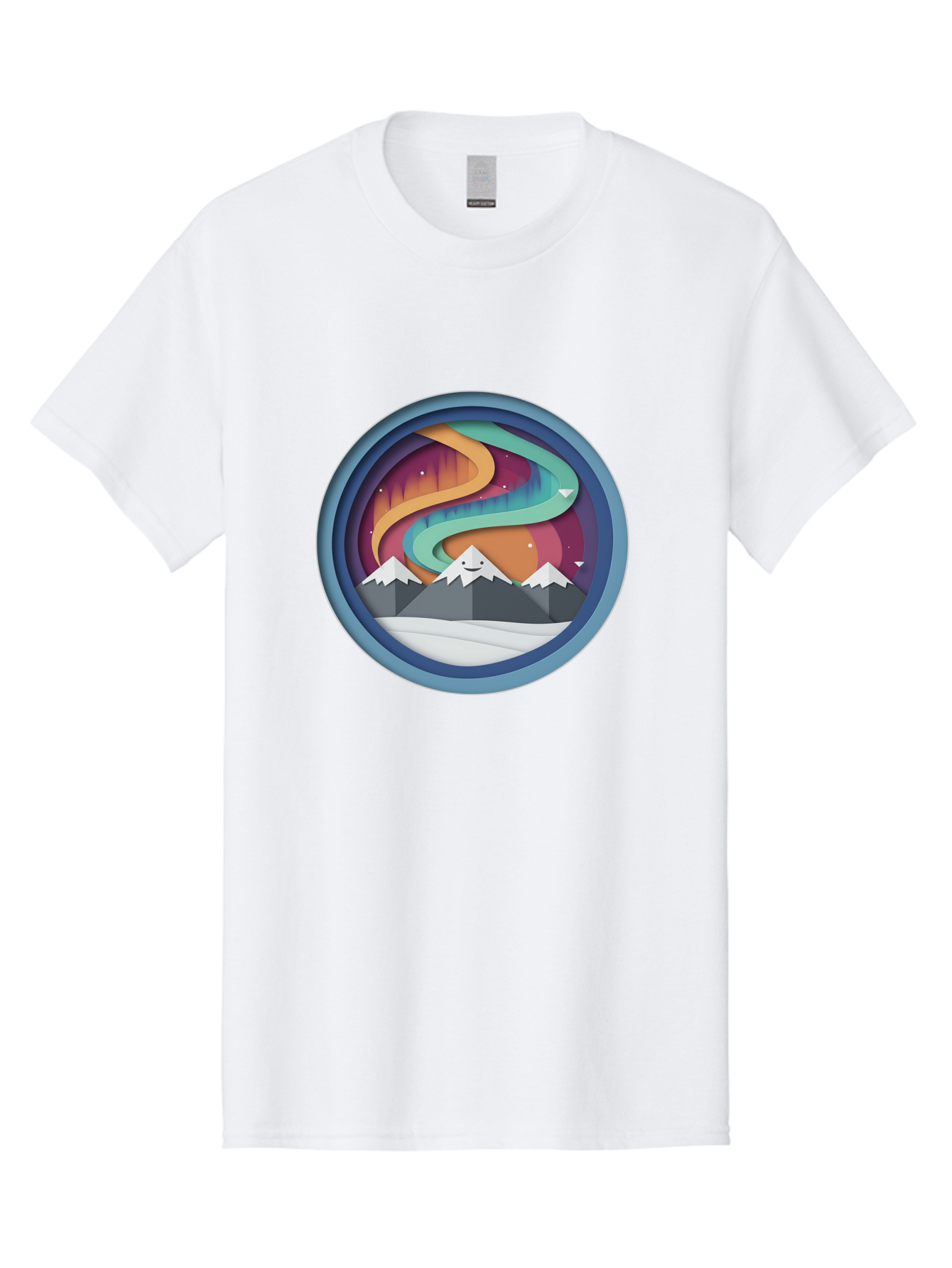 Stylized-Mountain-Landscape Men'S Graphic Tee, 100% Cotton, Comfortable Casual Summer Wear, Machine Washable, Vintage Camera, Old Camera, Antique Camera, Black Camera, Classic Photography, Photography Equipment, Nostalgic Device, Film Camera, Baj263
