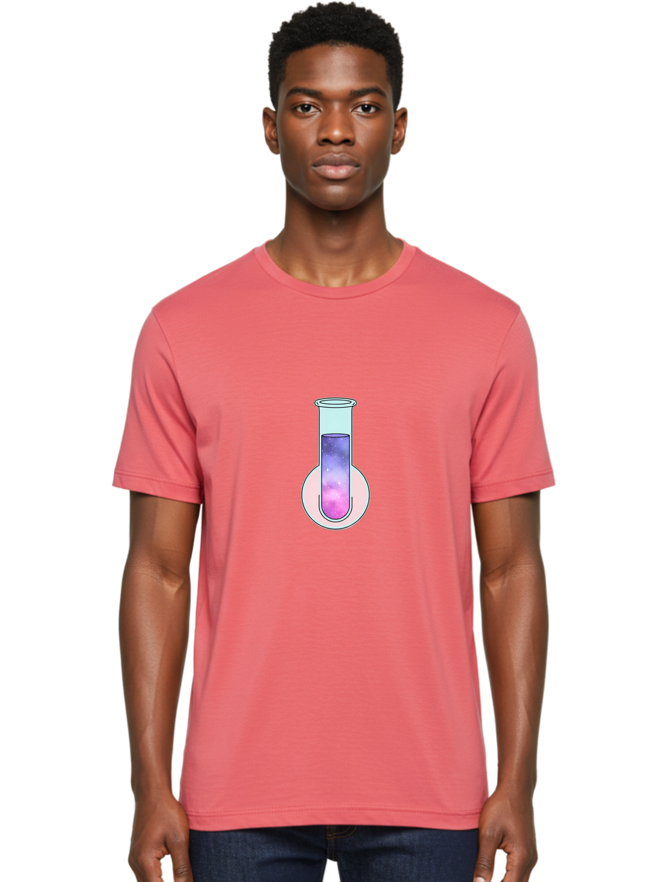 Test-Tube-Galaxy Men'S Graphic Tee, 100% Cotton, Comfortable Casual Summer Wear, Machine Washable, Vintage Camera, Old Camera, Antique Camera, Black Camera, Classic Photography, Photography Equipment, Nostalgic Device, Film Camera, Camera Art Baj267