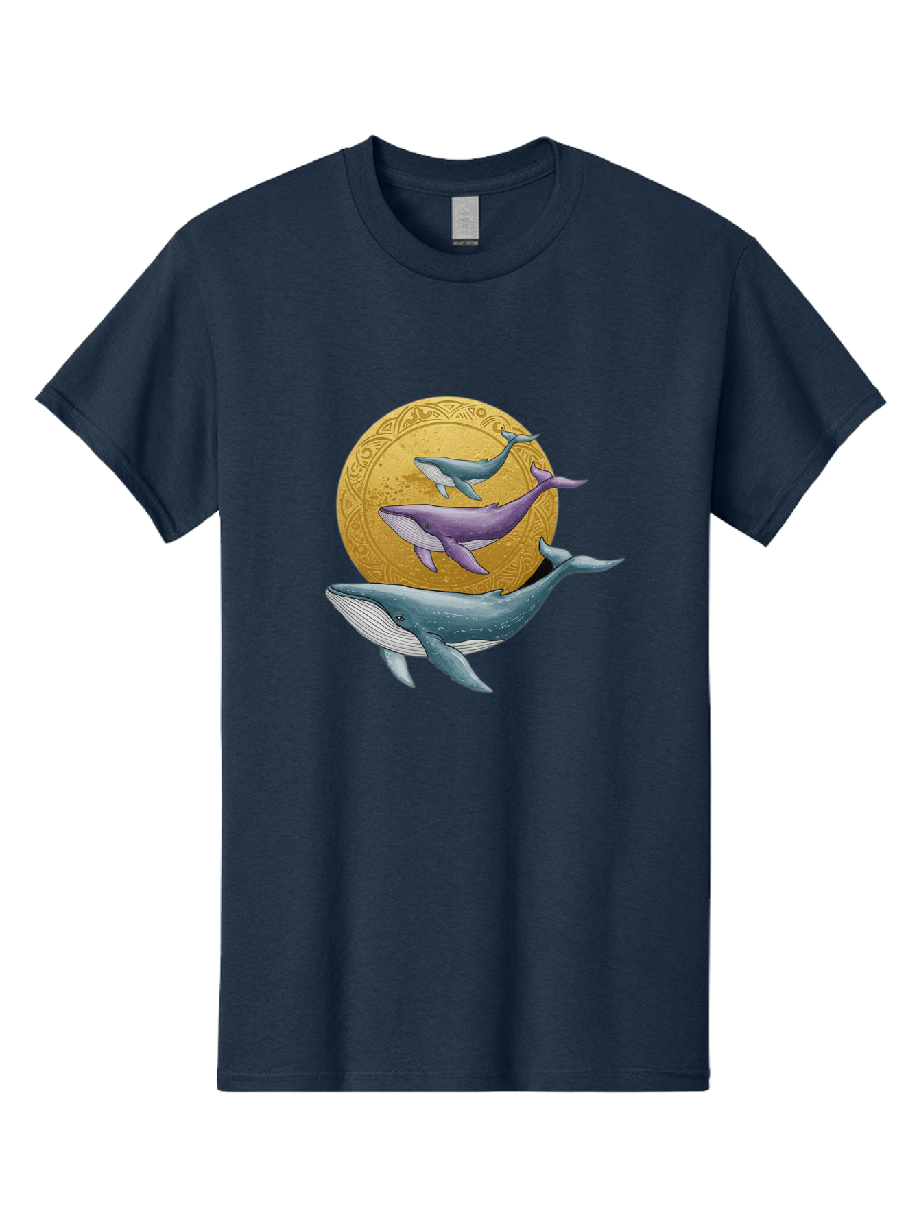 Three-Whales-1 Men'S Graphic Tee, 100% Cotton, Comfortable Casual Summer Wear, Machine Washable, Vintage Camera, Old Camera, Antique Camera, Black Camera, Classic Photography, Photography Equipment, Nostalgic Device, Film Camera, Camera Art Baj269