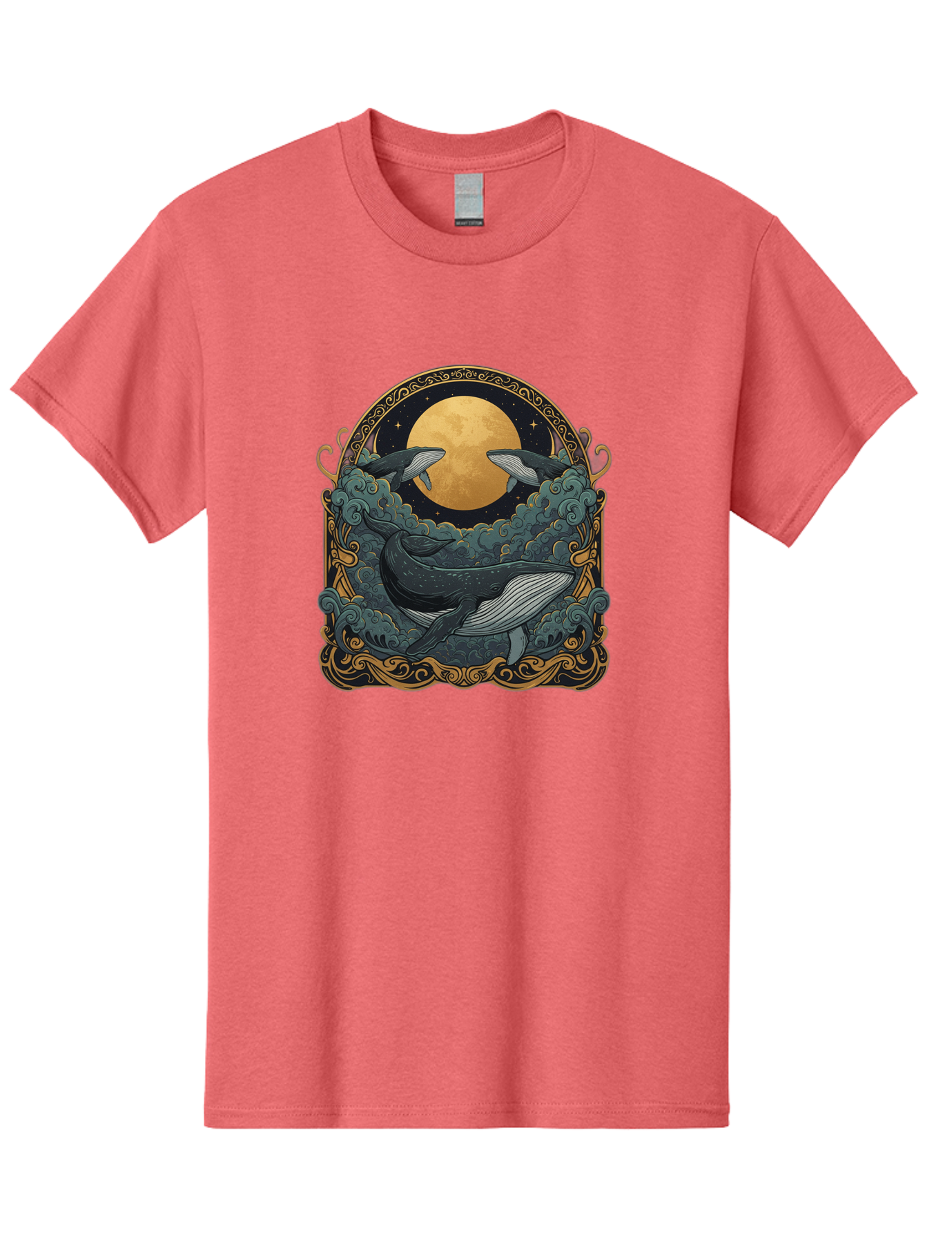 Three-Whales-2 Men'S Graphic Tee, 100% Cotton, Comfortable Casual Summer Wear, Machine Washable, Vintage Camera, Old Camera, Antique Camera, Black Camera, Classic Photography, Photography Equipment, Nostalgic Device, Film Camera, Camera Art Baj270