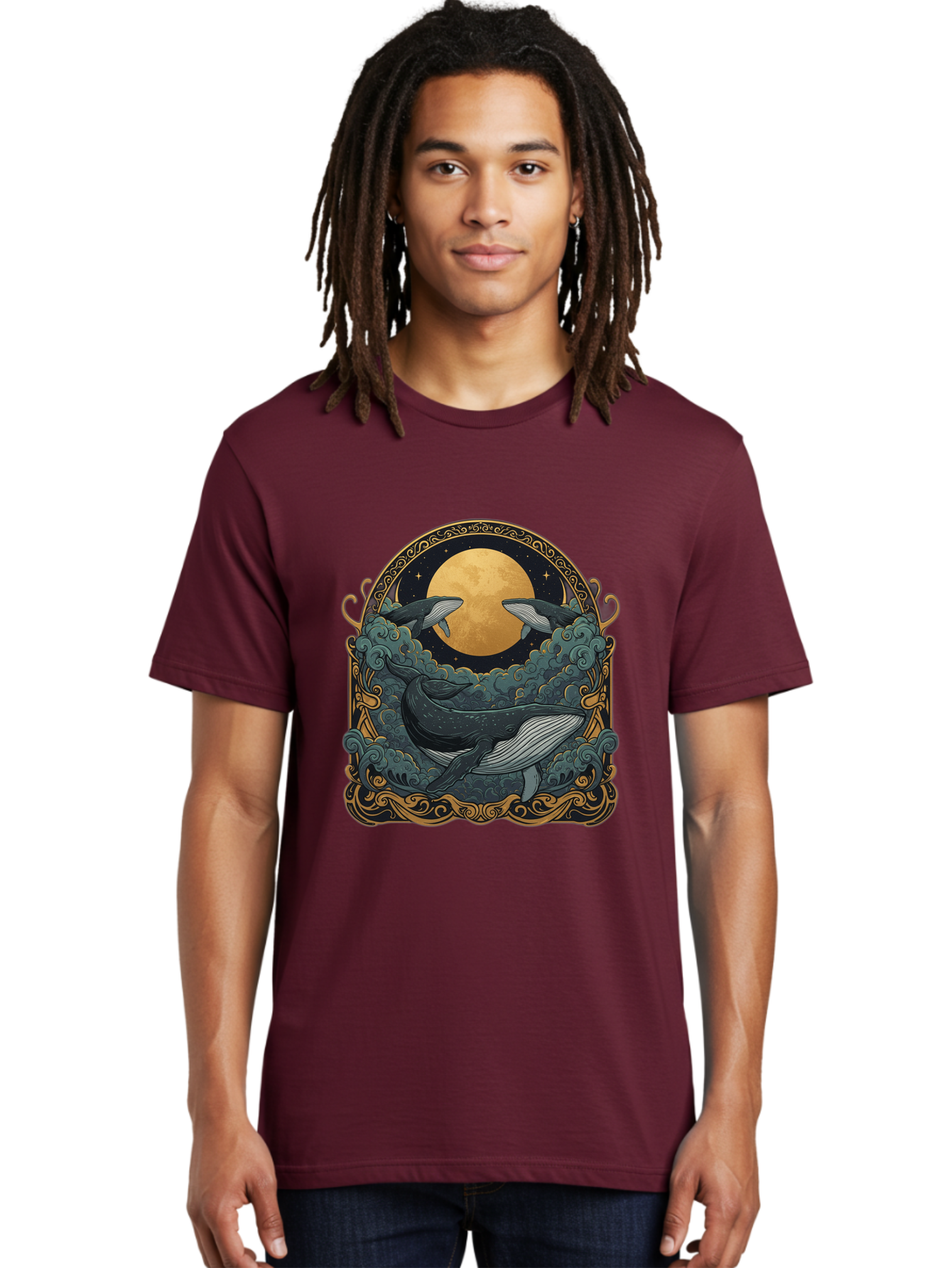 Three-Whales-2 Men'S Graphic Tee, 100% Cotton, Comfortable Casual Summer Wear, Machine Washable, Vintage Camera, Old Camera, Antique Camera, Black Camera, Classic Photography, Photography Equipment, Nostalgic Device, Film Camera, Camera Art Baj270