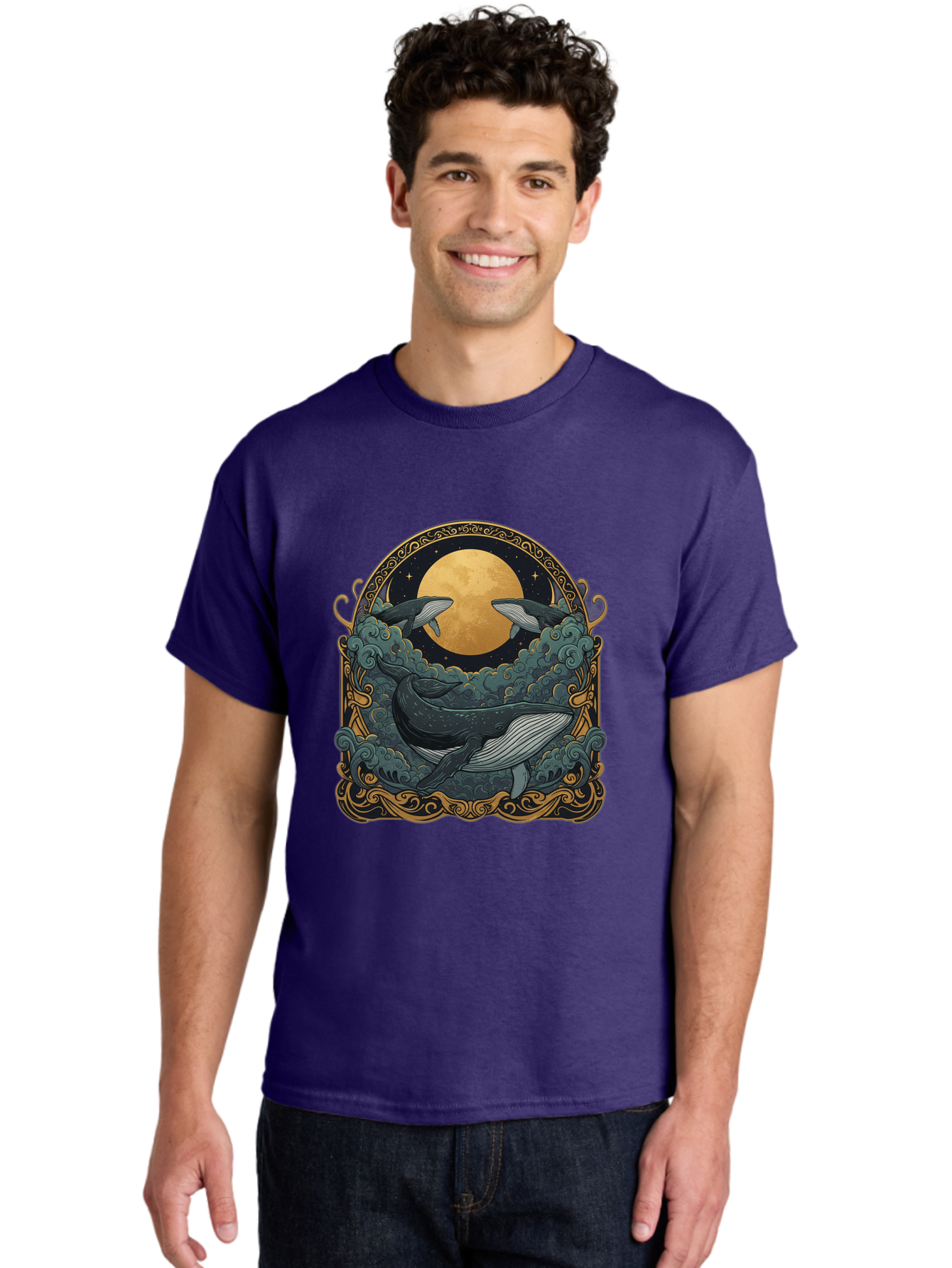 Three-Whales-2 Men'S Graphic Tee, 100% Cotton, Comfortable Casual Summer Wear, Machine Washable, Vintage Camera, Old Camera, Antique Camera, Black Camera, Classic Photography, Photography Equipment, Nostalgic Device, Film Camera, Camera Art Baj270