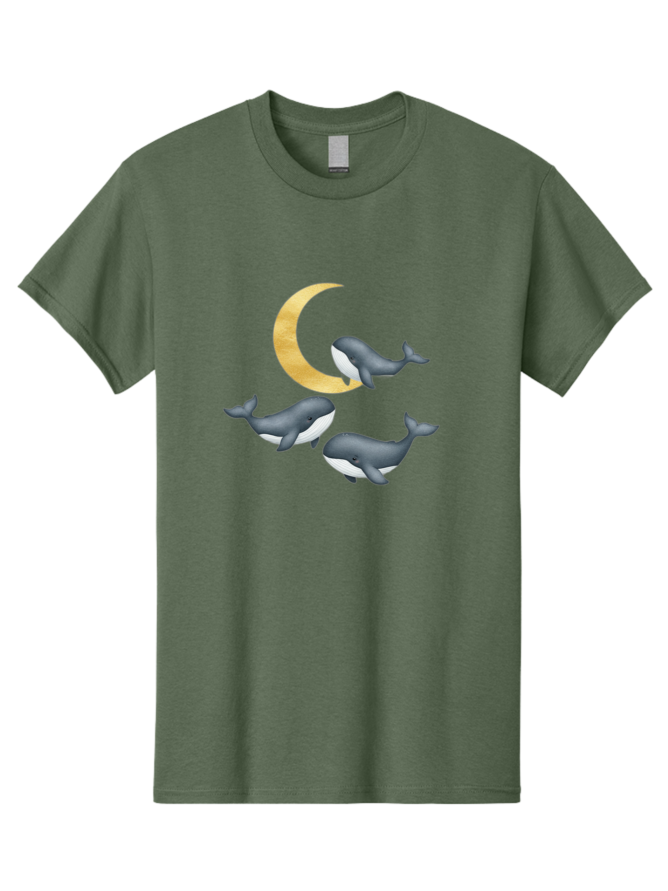 Three-Whales-And-Moon Men'S Graphic Tee, 100% Cotton, Comfortable Casual Summer Wear, Machine Washable, Vintage Camera, Old Camera, Antique Camera, Black Camera, Classic Photography, Photography Equipment, Nostalgic Device, Film Camera, Baj271