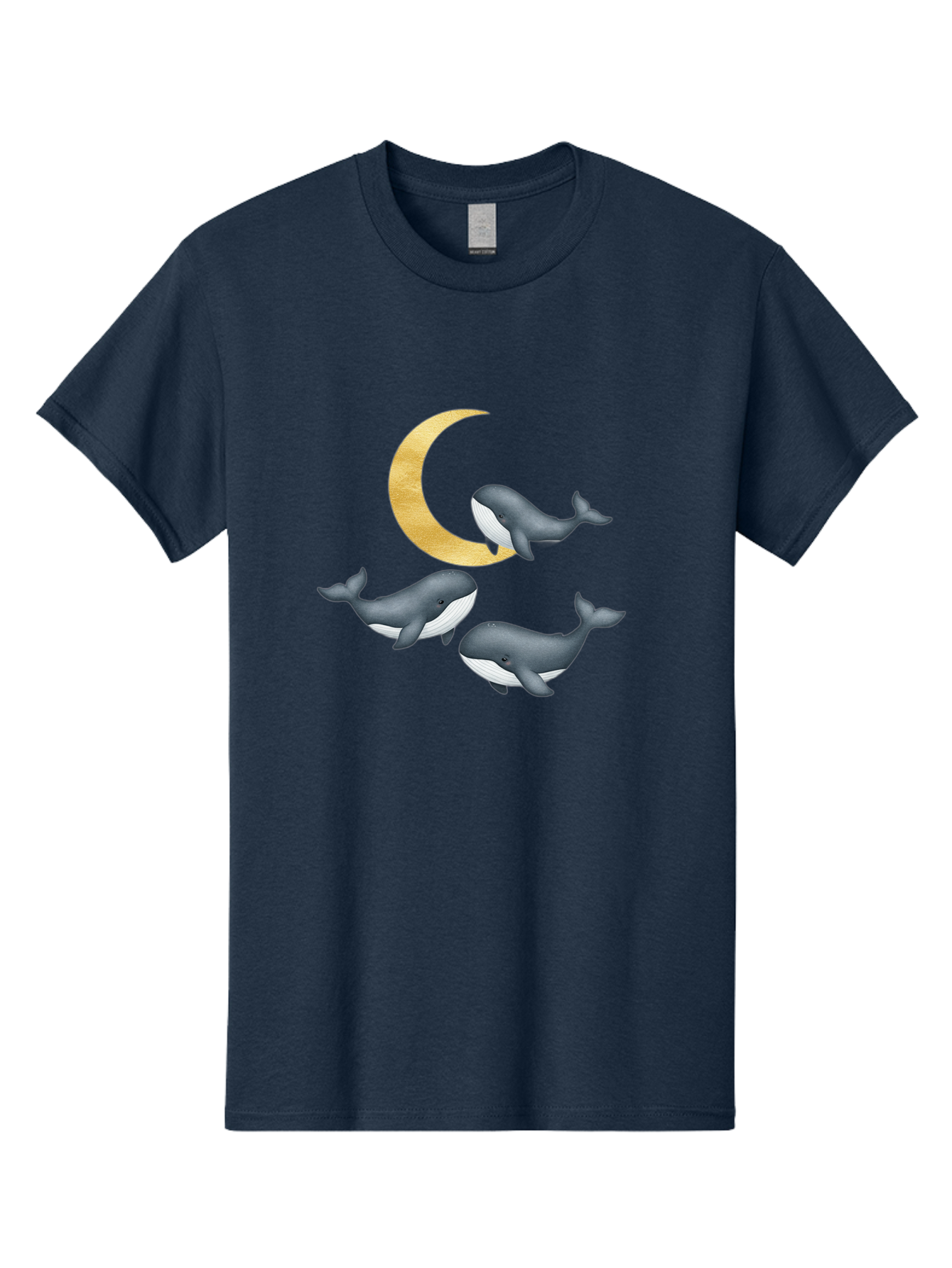 Three-Whales-And-Moon Men'S Graphic Tee, 100% Cotton, Comfortable Casual Summer Wear, Machine Washable, Vintage Camera, Old Camera, Antique Camera, Black Camera, Classic Photography, Photography Equipment, Nostalgic Device, Film Camera, Baj271
