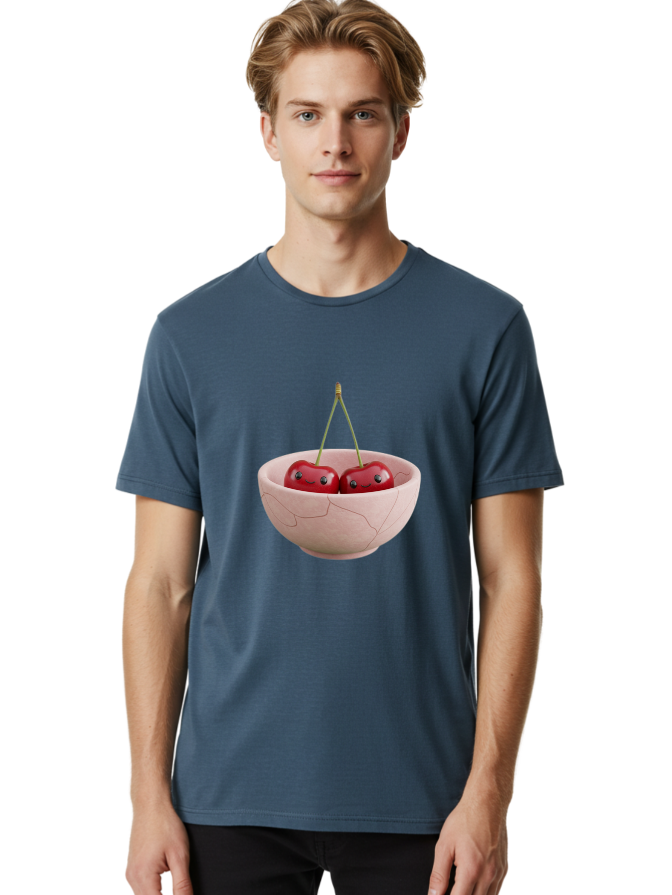 Tied-Cherries Men'S Graphic Tee, 100% Cotton, Comfortable Casual Summer Wear, Machine Washable, Vintage Camera, Old Camera, Antique Camera, Black Camera, Classic Photography, Photography Equipment, Nostalgic Device, Film Camera, Camera Art Baj273