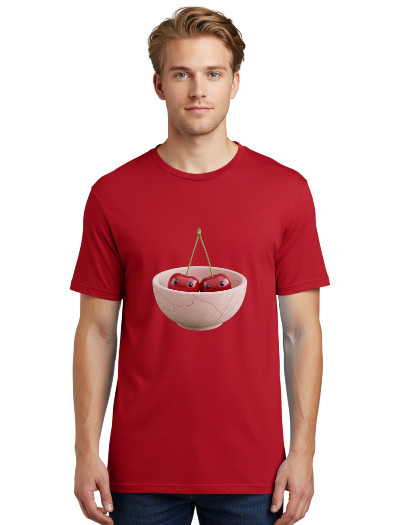Tied-Cherries Men'S Graphic Tee, 100% Cotton, Comfortable Casual Summer Wear, Machine Washable, Vintage Camera, Old Camera, Antique Camera, Black Camera, Classic Photography, Photography Equipment, Nostalgic Device, Film Camera, Camera Art Baj273