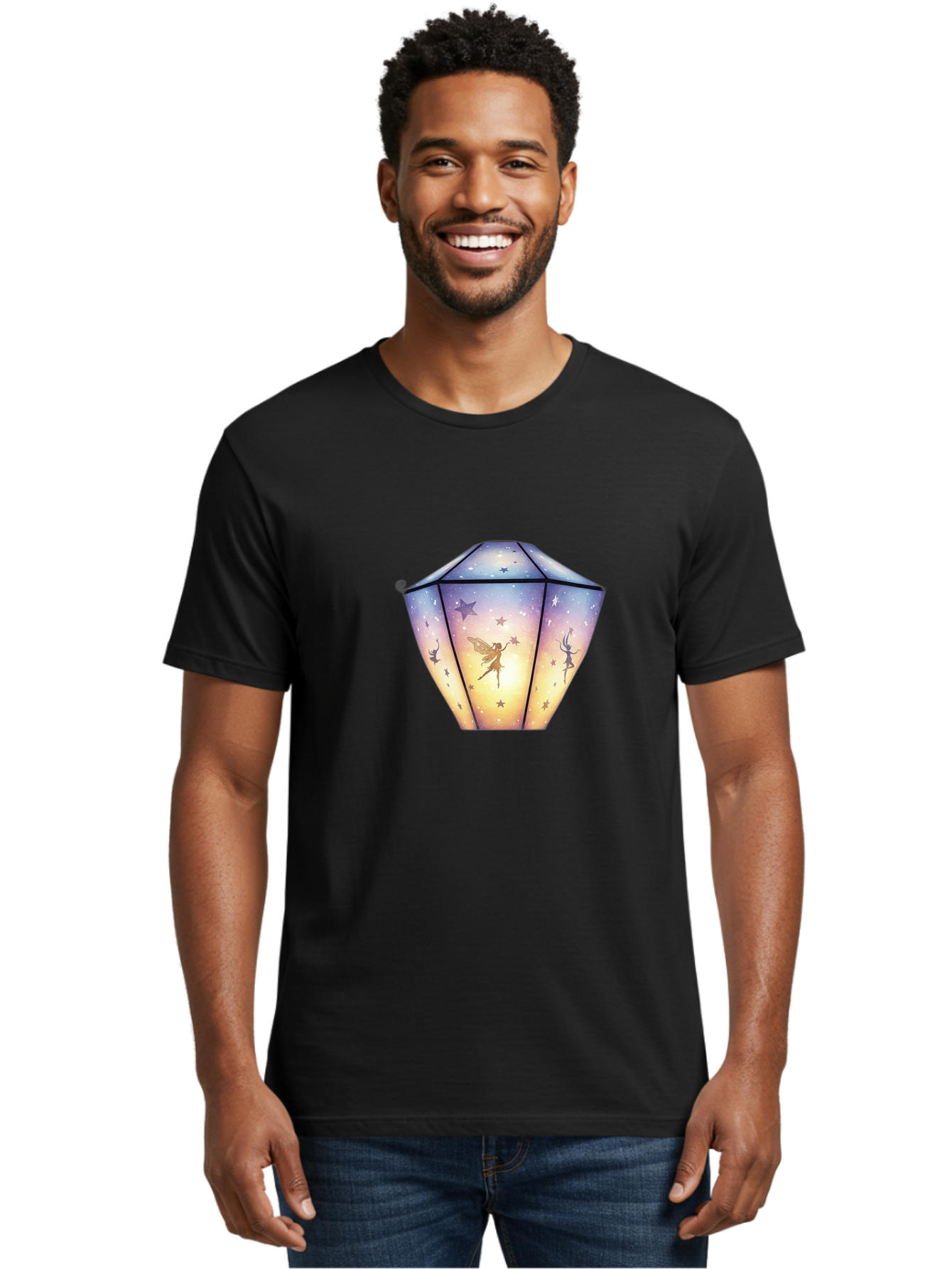 Tinkerbell-Lantern Men'S Graphic Tee, 100% Cotton, Comfortable Casual Summer Wear, Machine Washable, Vintage Camera, Old Camera, Antique Camera, Black Camera, Classic Photography, Photography Equipment, Nostalgic Device, Film Camera, Baj274