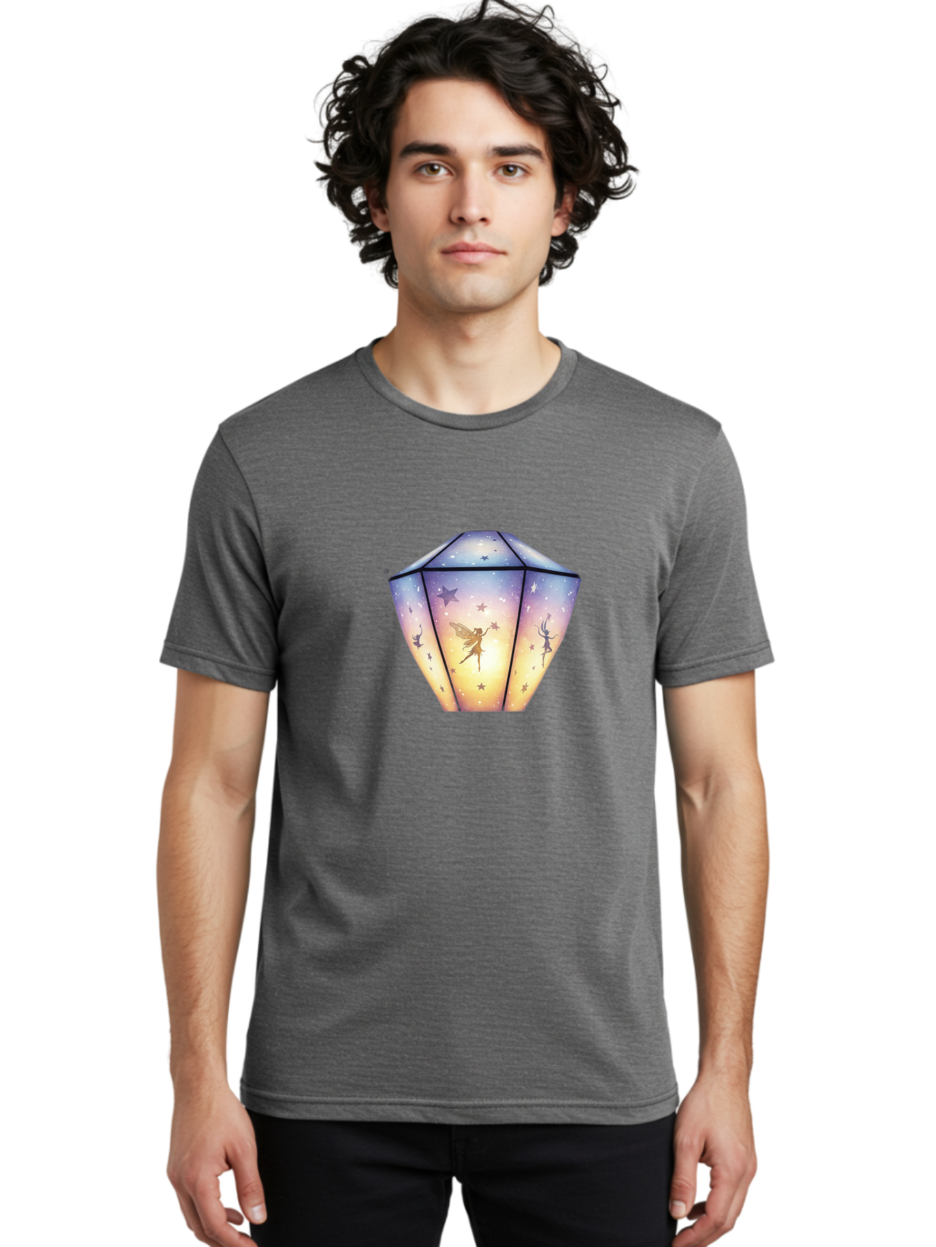 Tinkerbell-Lantern Men'S Graphic Tee, 100% Cotton, Comfortable Casual Summer Wear, Machine Washable, Vintage Camera, Old Camera, Antique Camera, Black Camera, Classic Photography, Photography Equipment, Nostalgic Device, Film Camera, Baj274