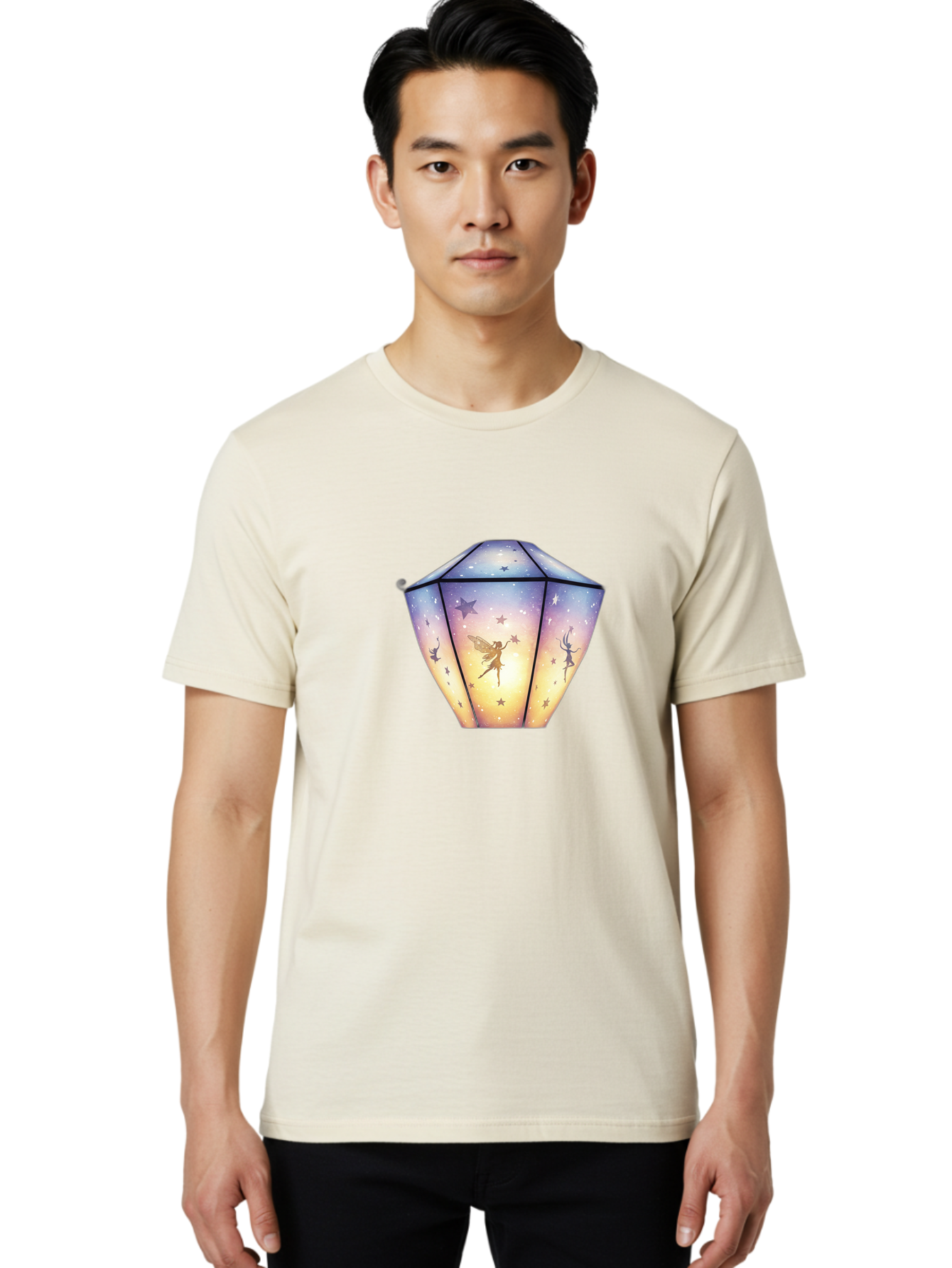 Tinkerbell-Lantern Men'S Graphic Tee, 100% Cotton, Comfortable Casual Summer Wear, Machine Washable, Vintage Camera, Old Camera, Antique Camera, Black Camera, Classic Photography, Photography Equipment, Nostalgic Device, Film Camera, Baj274