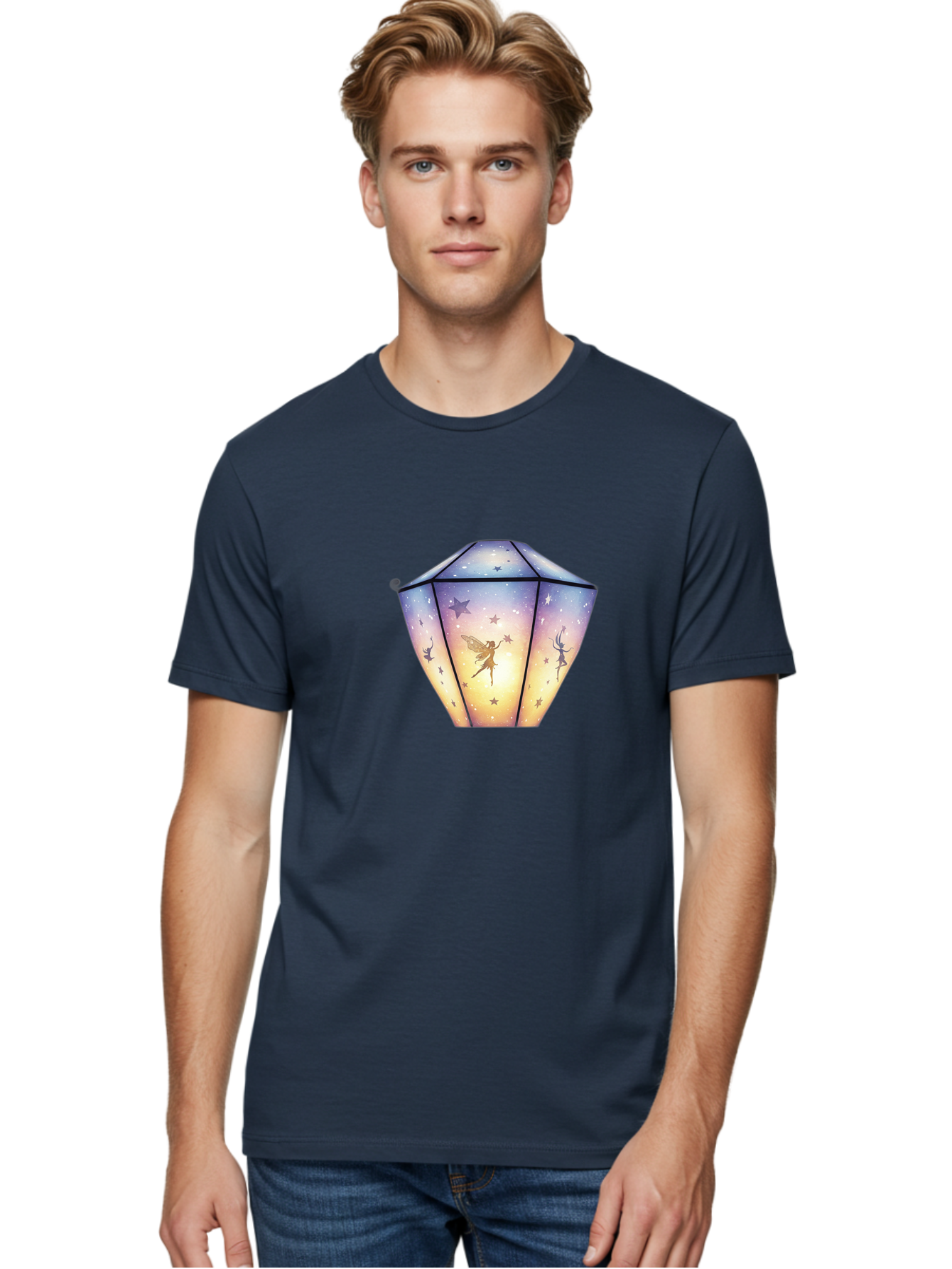 Tinkerbell-Lantern Men'S Graphic Tee, 100% Cotton, Comfortable Casual Summer Wear, Machine Washable, Vintage Camera, Old Camera, Antique Camera, Black Camera, Classic Photography, Photography Equipment, Nostalgic Device, Film Camera, Baj274