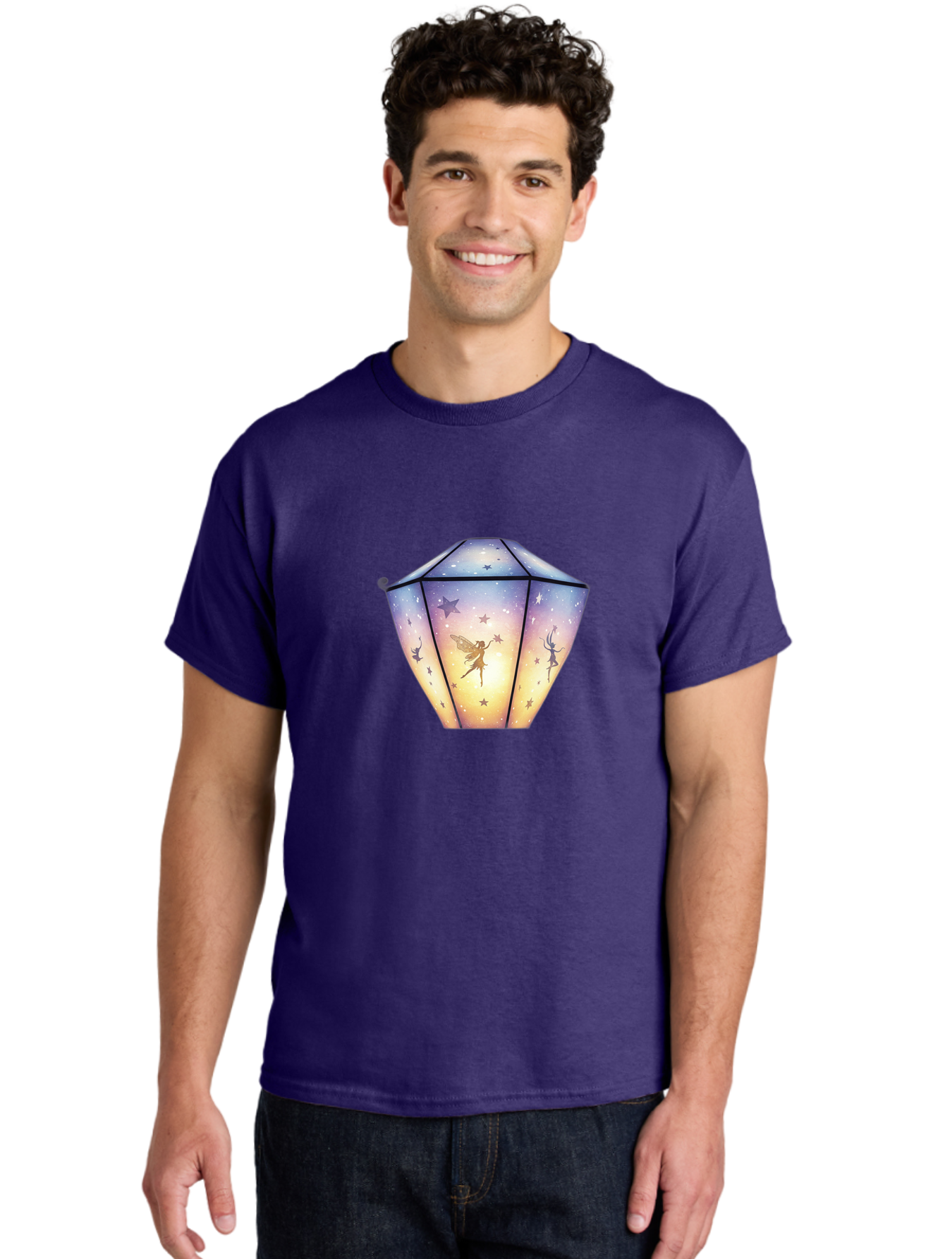 Tinkerbell-Lantern Men'S Graphic Tee, 100% Cotton, Comfortable Casual Summer Wear, Machine Washable, Vintage Camera, Old Camera, Antique Camera, Black Camera, Classic Photography, Photography Equipment, Nostalgic Device, Film Camera, Baj274