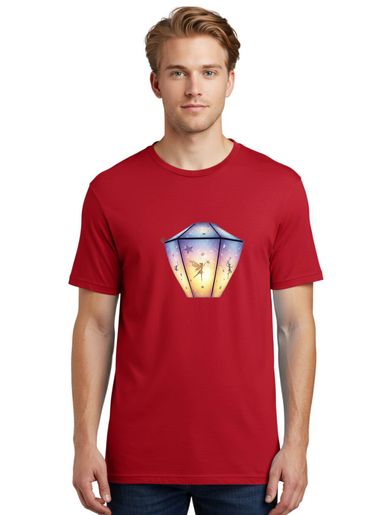 Tinkerbell-Lantern Men'S Graphic Tee, 100% Cotton, Comfortable Casual Summer Wear, Machine Washable, Vintage Camera, Old Camera, Antique Camera, Black Camera, Classic Photography, Photography Equipment, Nostalgic Device, Film Camera, Baj274