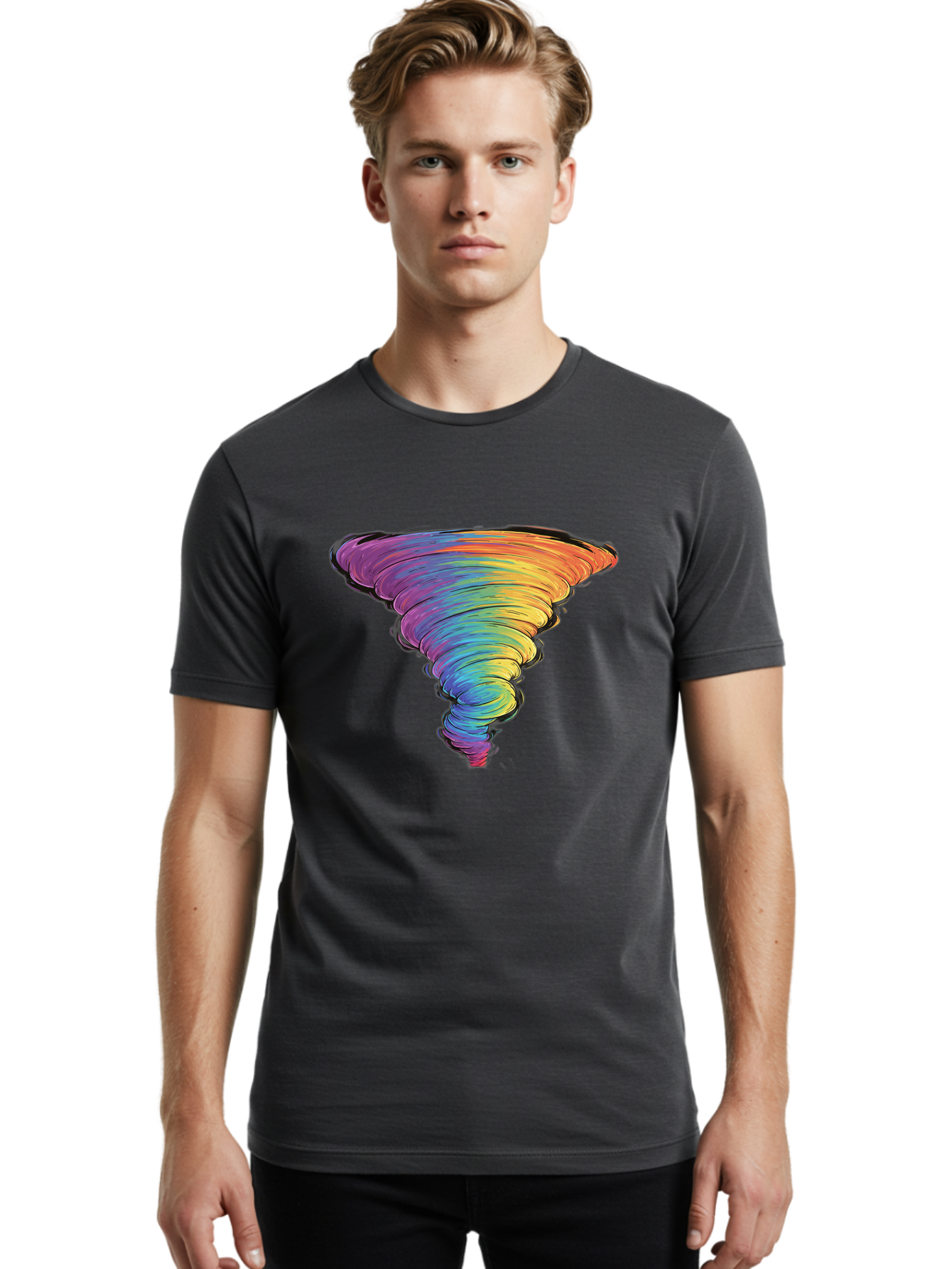 Tornado Men'S Graphic Tee, 100% Cotton, Comfortable Casual Summer Wear, Machine Washable, Vintage Camera, Old Camera, Antique Camera, Black Camera, Classic Photography, Photography Equipment, Nostalgic Device, Film Camera, Camera Art Baj275
