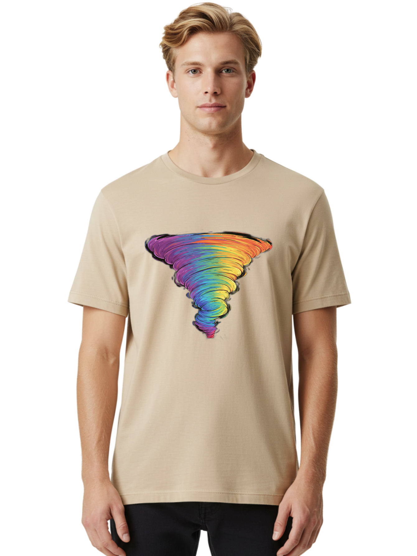 Tornado Men'S Graphic Tee, 100% Cotton, Comfortable Casual Summer Wear, Machine Washable, Vintage Camera, Old Camera, Antique Camera, Black Camera, Classic Photography, Photography Equipment, Nostalgic Device, Film Camera, Camera Art Baj275