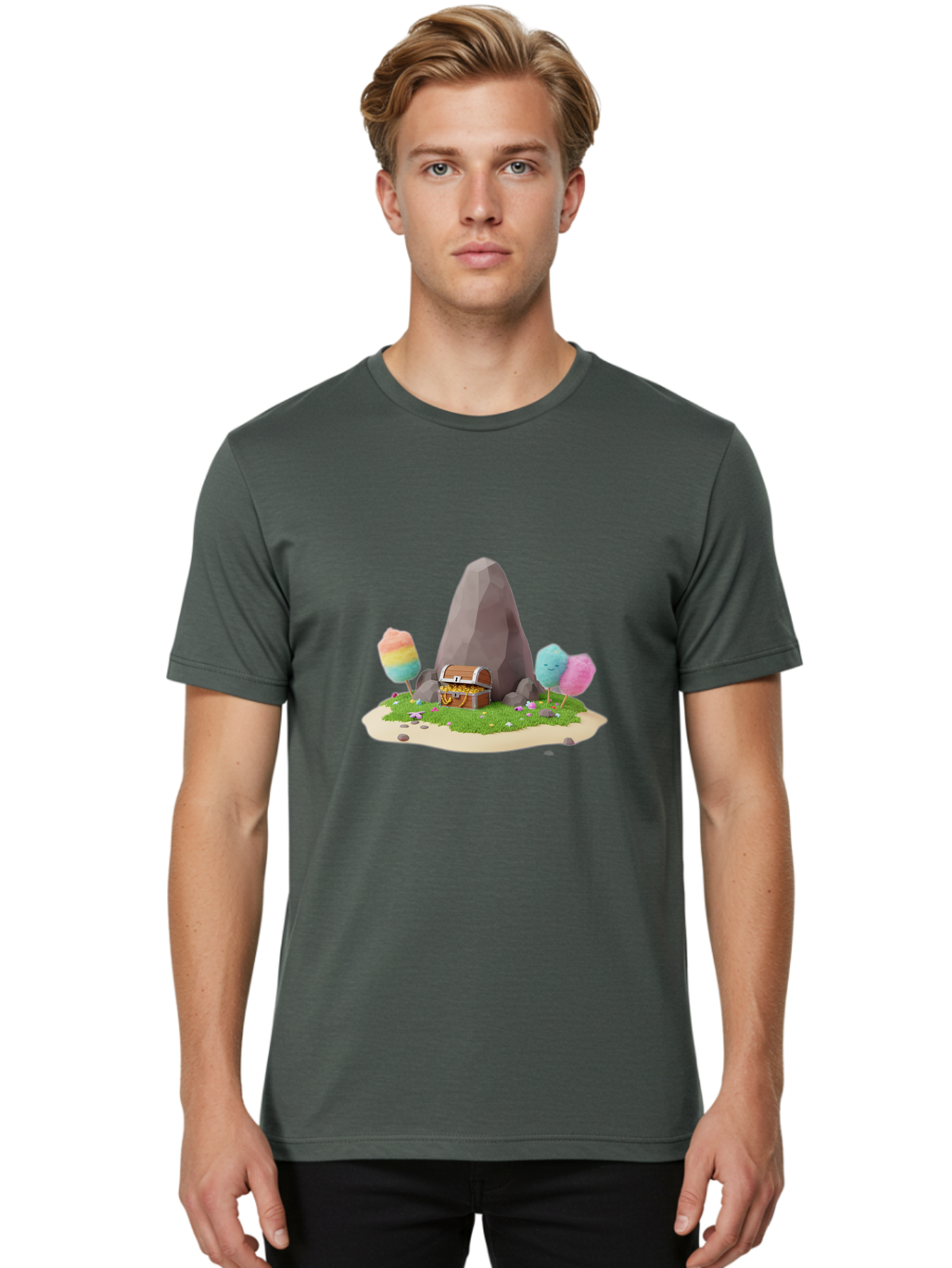 Treasure-Chest-Candy Men'S Graphic Tee, 100% Cotton, Comfortable Casual Summer Wear, Machine Washable, Vintage Camera, Old Camera, Antique Camera, Black Camera, Classic Photography, Photography Equipment, Nostalgic Device, Film Camera, Baj276
