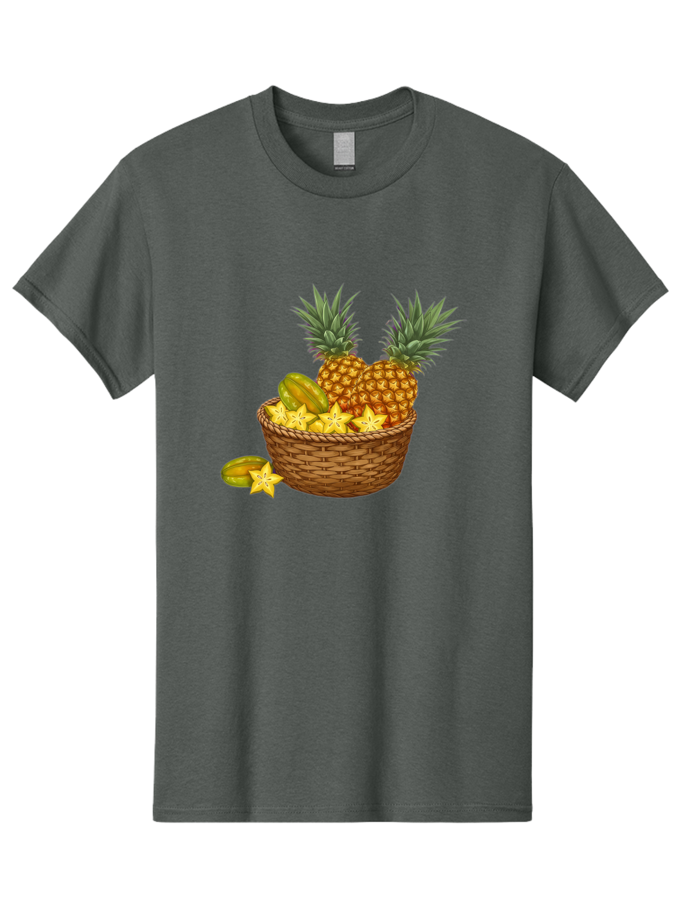 Tropical-Fruits-Basket Men'S Graphic Tee, 100% Cotton, Comfortable Casual Summer Wear, Machine Washable, Vintage Camera, Old Camera, Antique Camera, Black Camera, Classic Photography, Photography Equipment, Nostalgic Device, Film Camera, Baj279