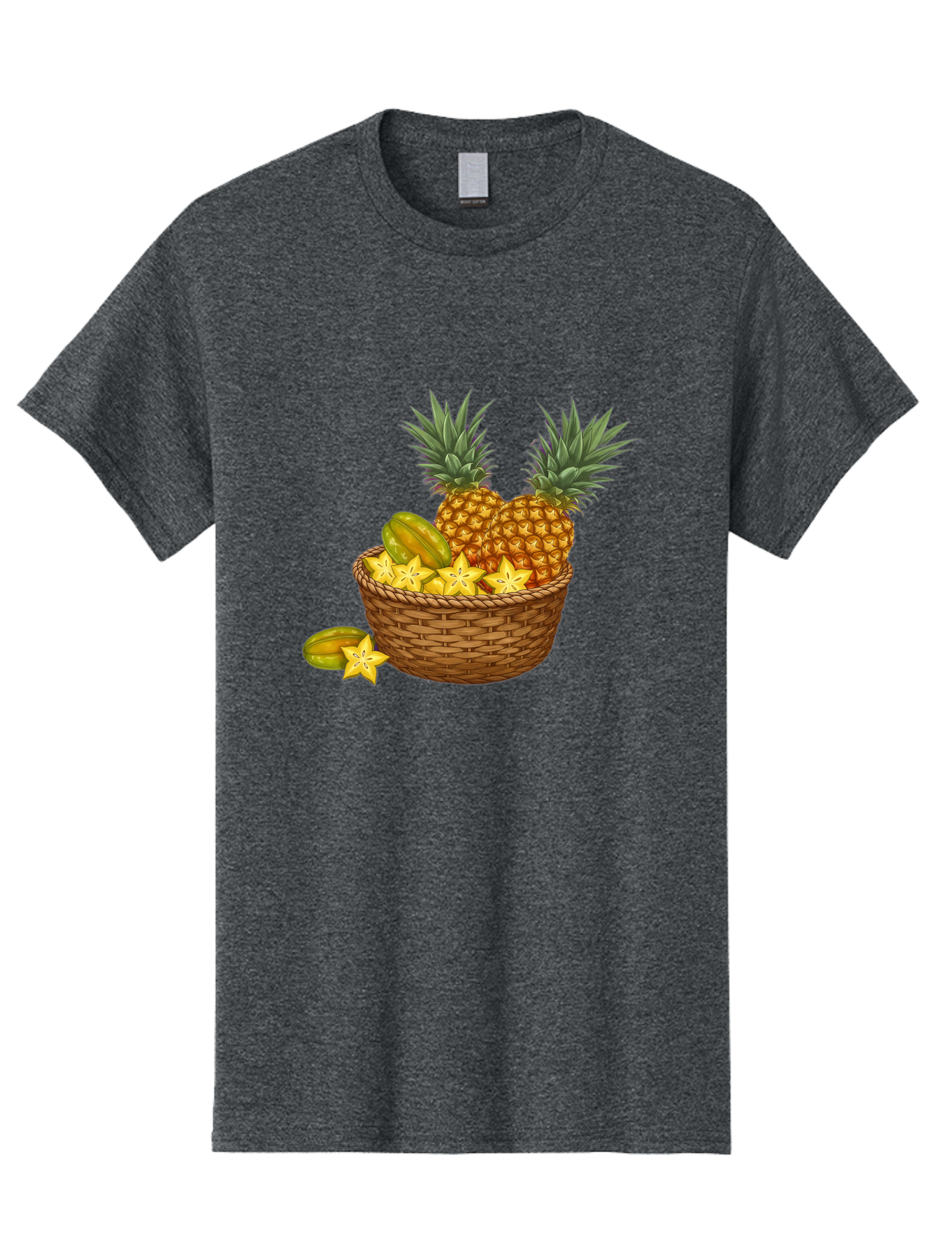 Tropical-Fruits-Basket Men'S Graphic Tee, 100% Cotton, Comfortable Casual Summer Wear, Machine Washable, Vintage Camera, Old Camera, Antique Camera, Black Camera, Classic Photography, Photography Equipment, Nostalgic Device, Film Camera, Baj279
